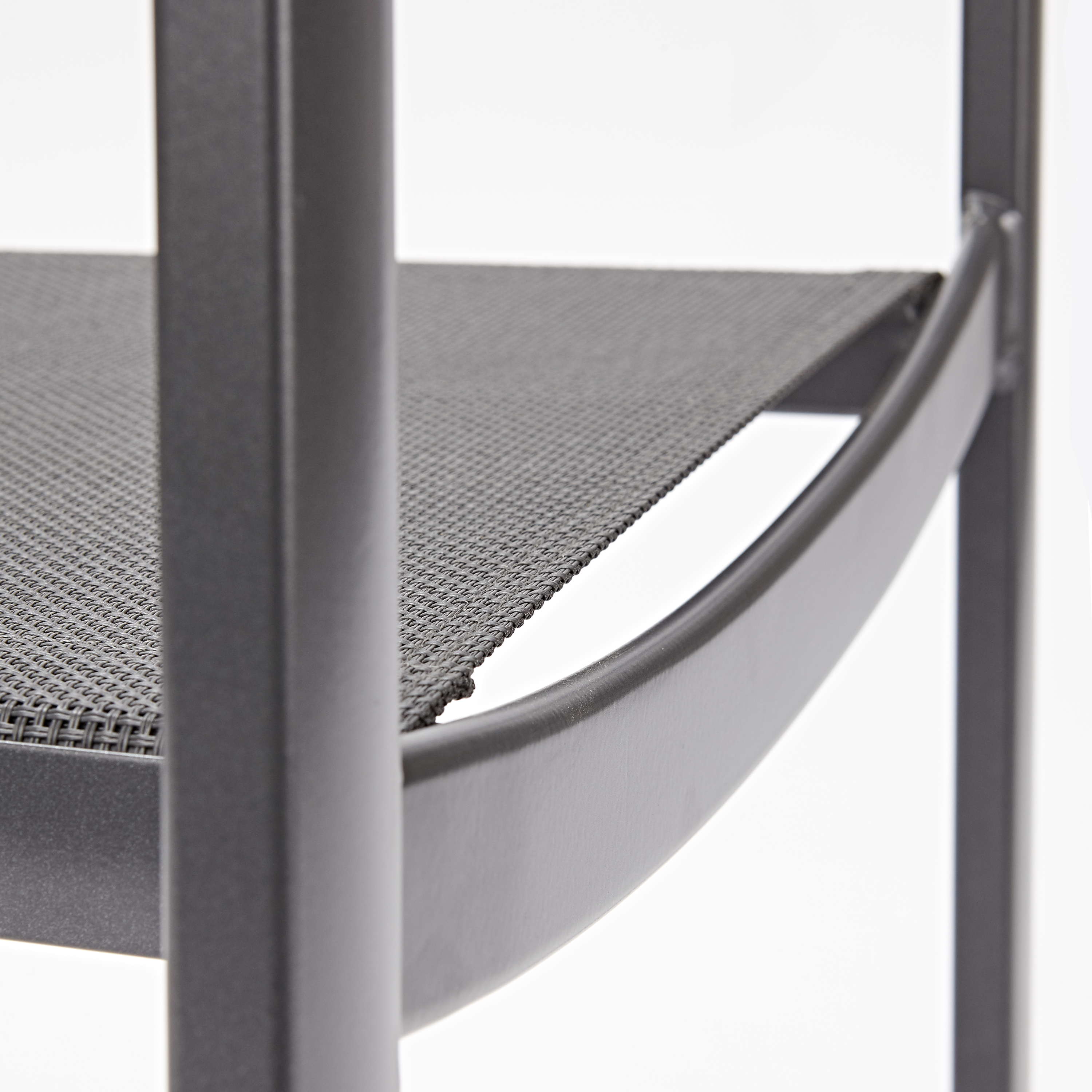 Fauteuil de jardin NATERIAL Oris en aluminium gris anthracite/bois d'eucalyptus - 9