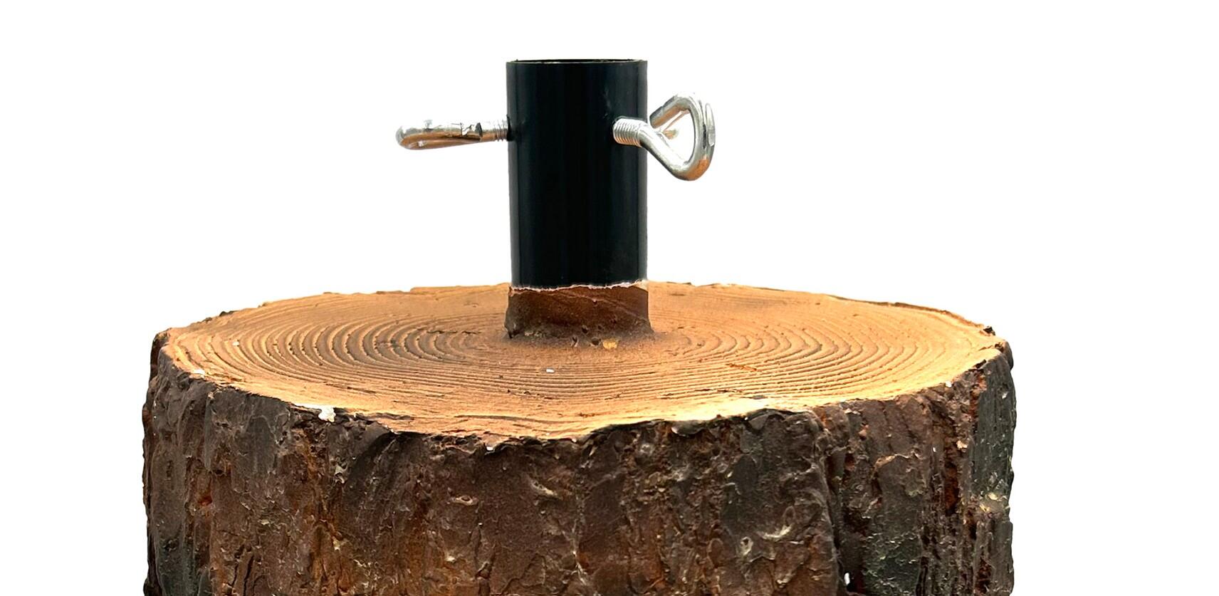 Base per albero di natale Tronco 30X25 cm - 3