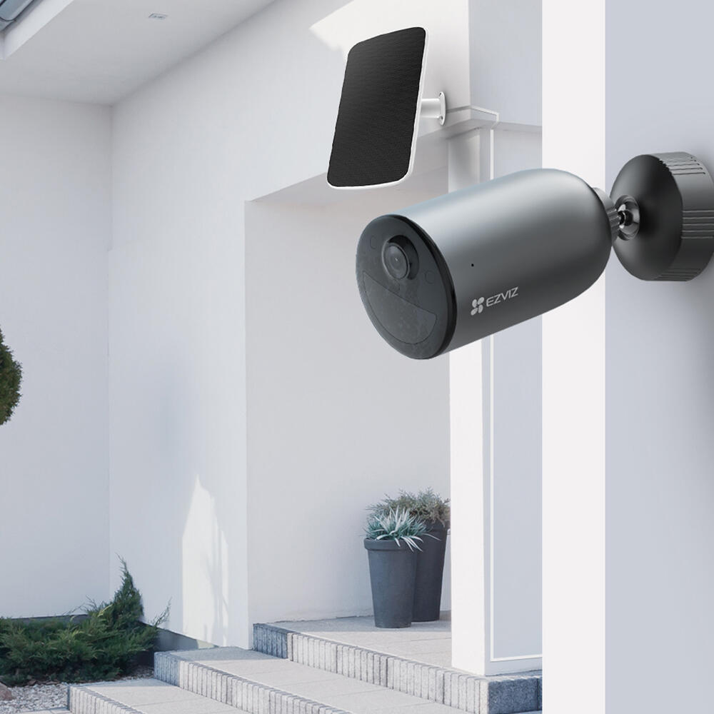 Caméra de surveillance EB3, 2K Wi-Fi sur batterie + panneau solaire, EZVIZ - 3
