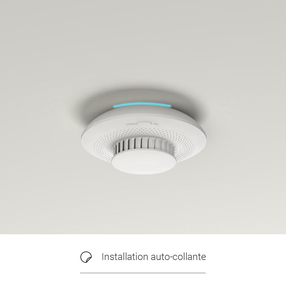 Détecteur de fumée, EZVIZ, autonomie 3 ans - 4