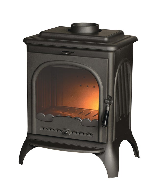 Poêle à bois Seville 8 INVICTA anthracite, 8 kW