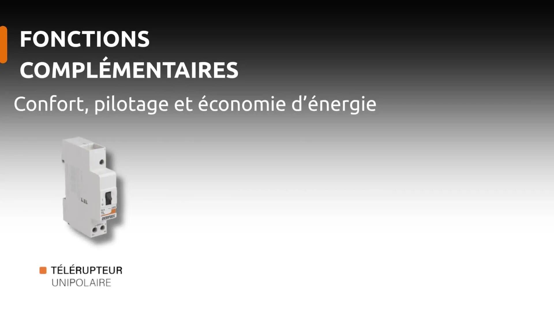 Contacteur jour et nuit monophasé 20A 230V DEBFLEX - 2