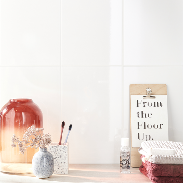 Carrelage mur intérieur blanc Frosty l.25 x L.40 cm ARTENS