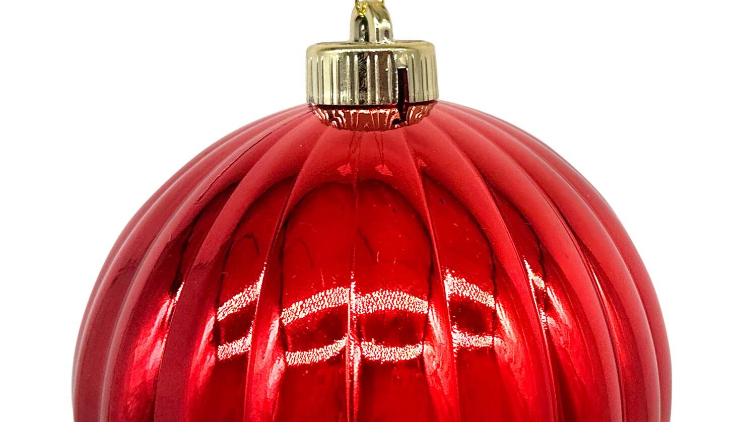 Set di palline natalizie in polistirene confezione da 1 pezzo - 17