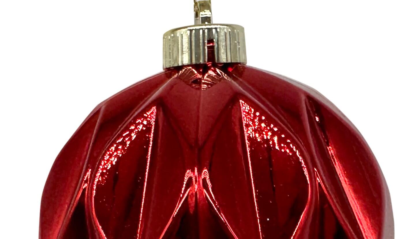 Set di palline natalizie in polistirene confezione da 1 pezzo - 16