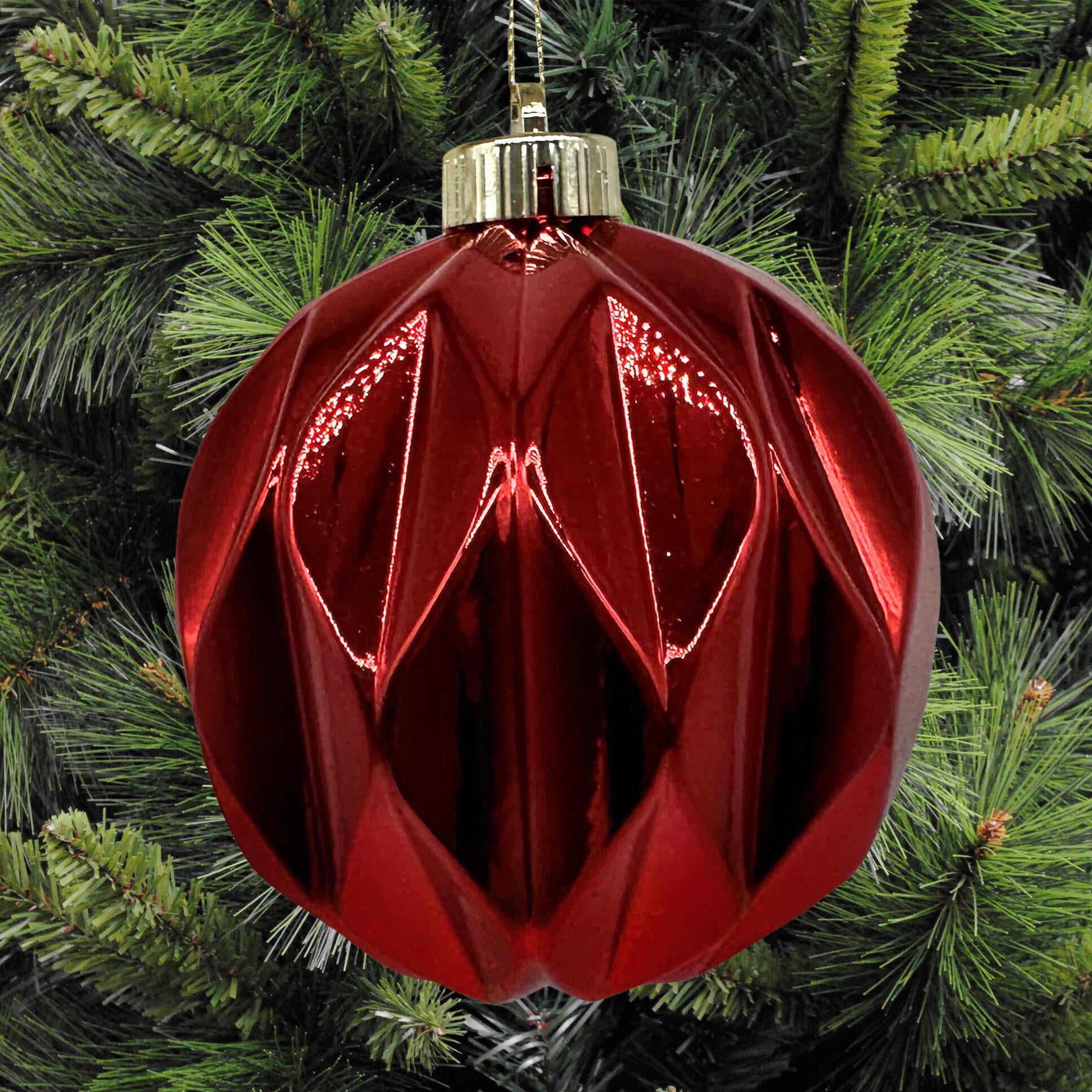 Set di palline natalizie in polistirene confezione da 1 pezzo - 5