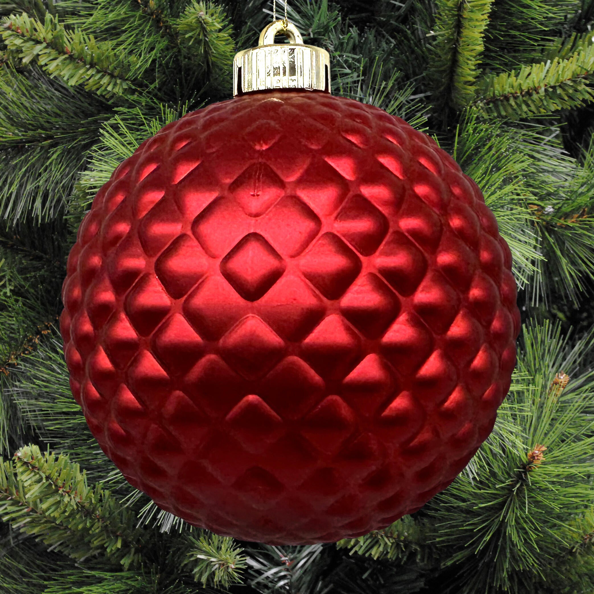 Set di palline natalizie in polistirene confezione da 1 pezzo - 4