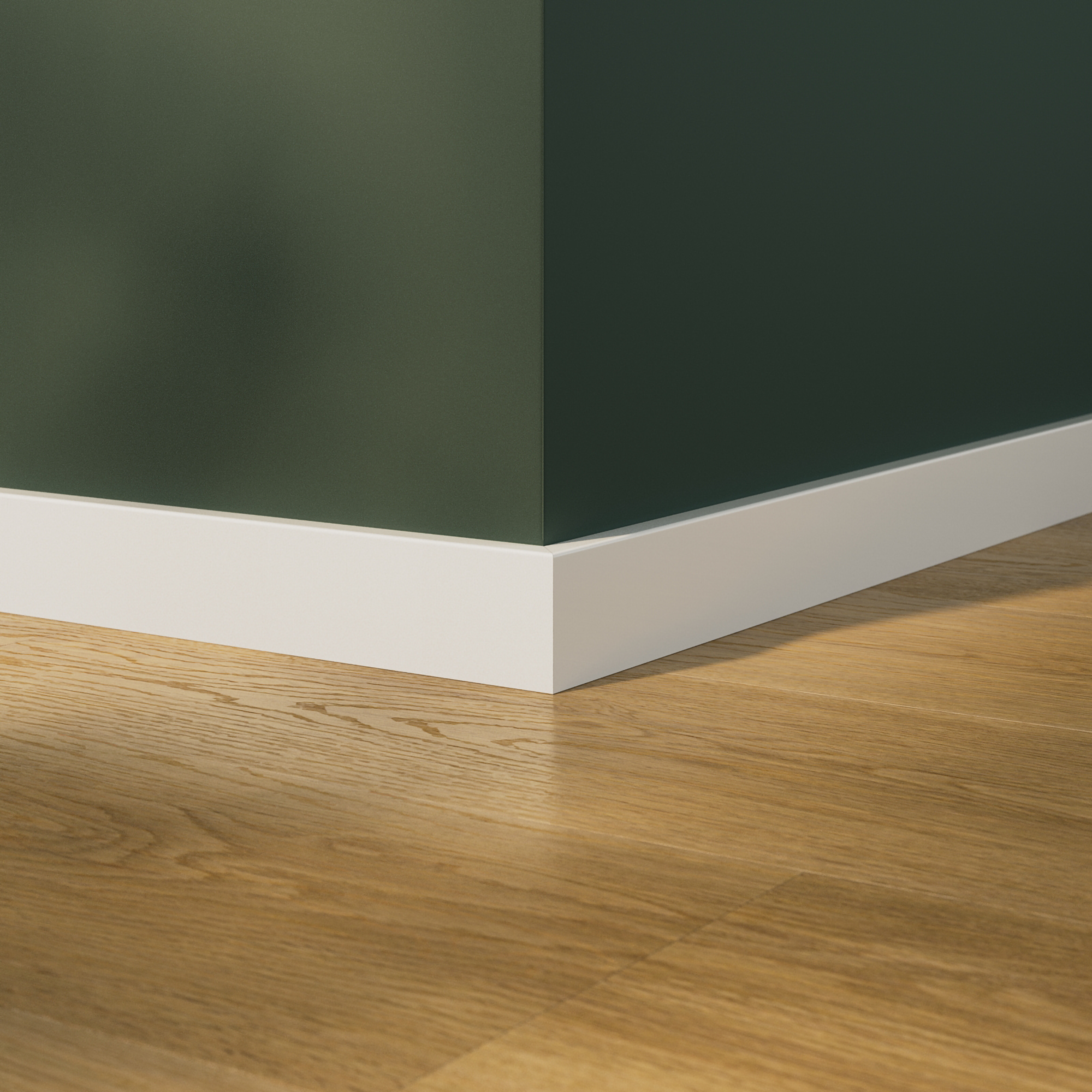 Pack de 5 rodapés Artens H20 80X15X2200mm branco - 4