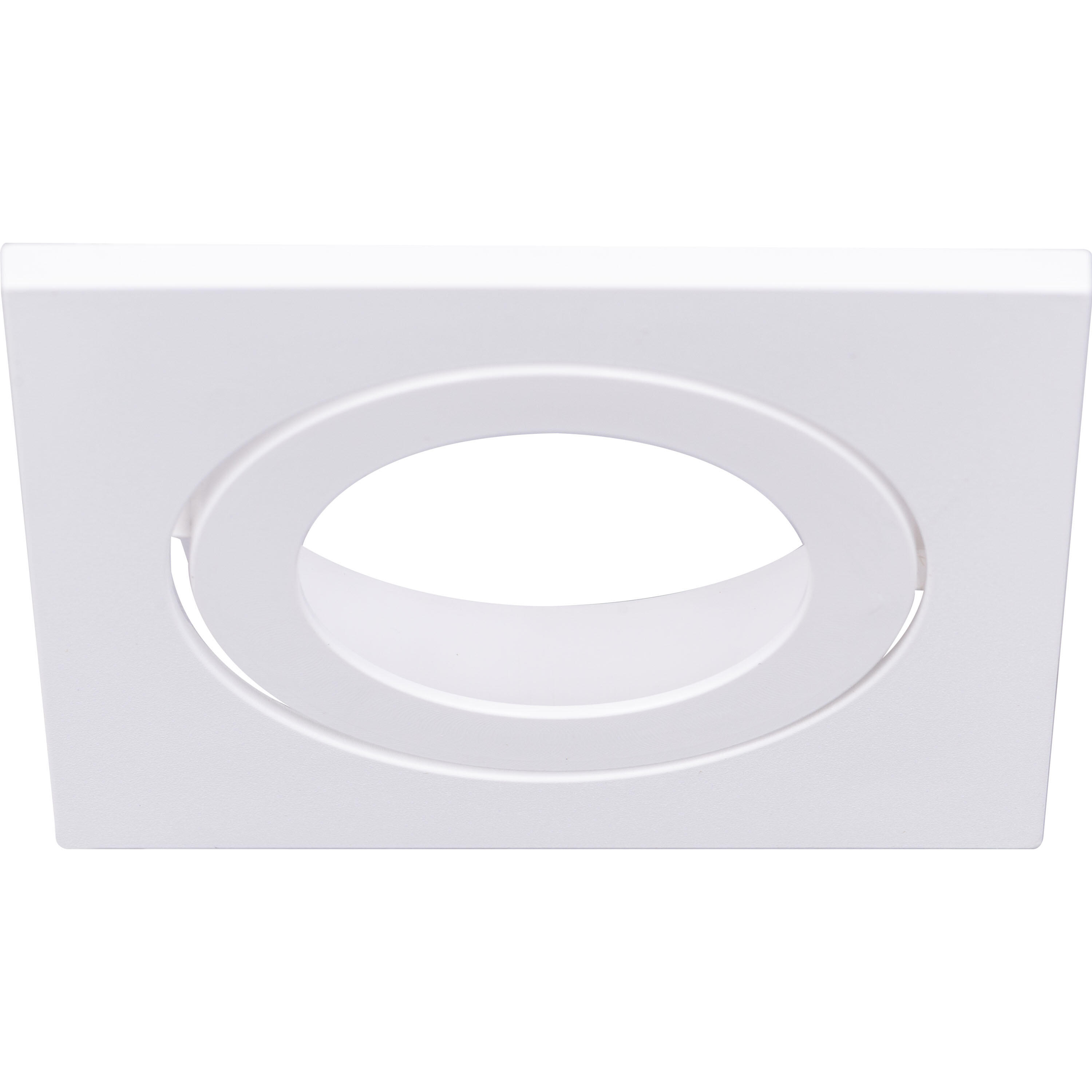 MARCO CUADRADO BASCULANTE PARA FOCO LED FTYPE BLANCO - 2