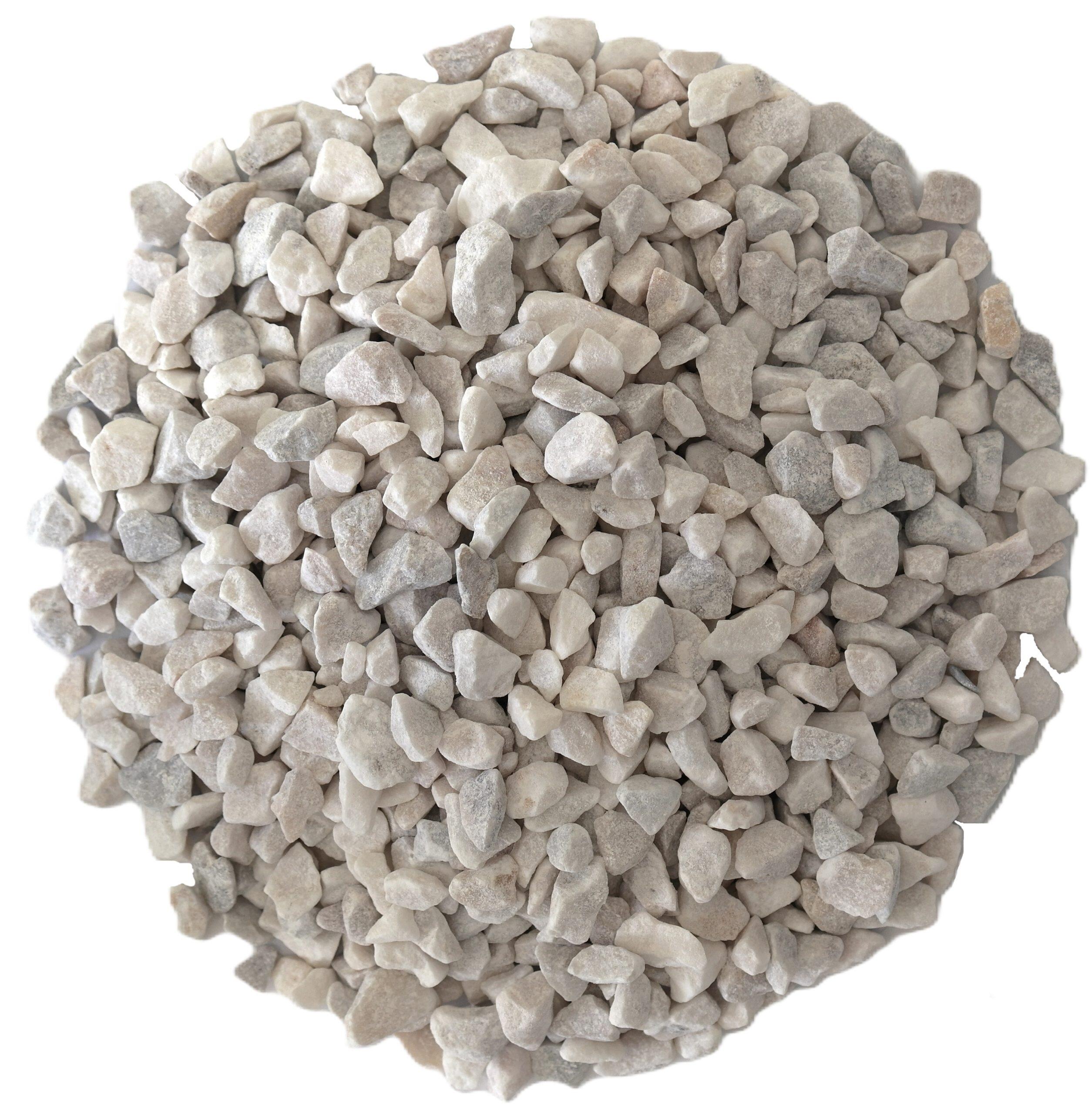 Bigbag gravillons quartz blanc 6/10mm, 350 kg Leroy Merlin