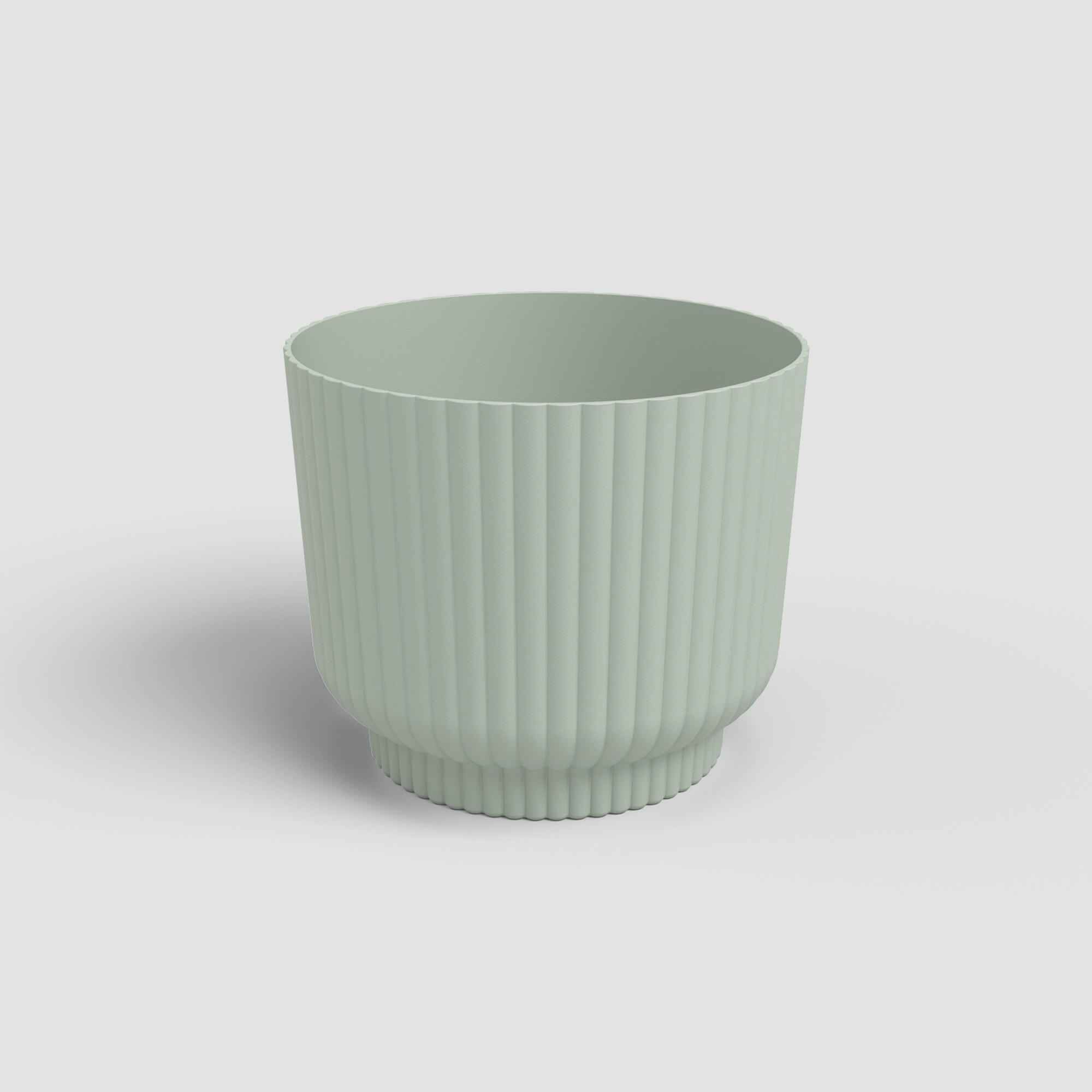 	
Vaso plástico decorativo Geolia Alvão ø16cm azul - 5