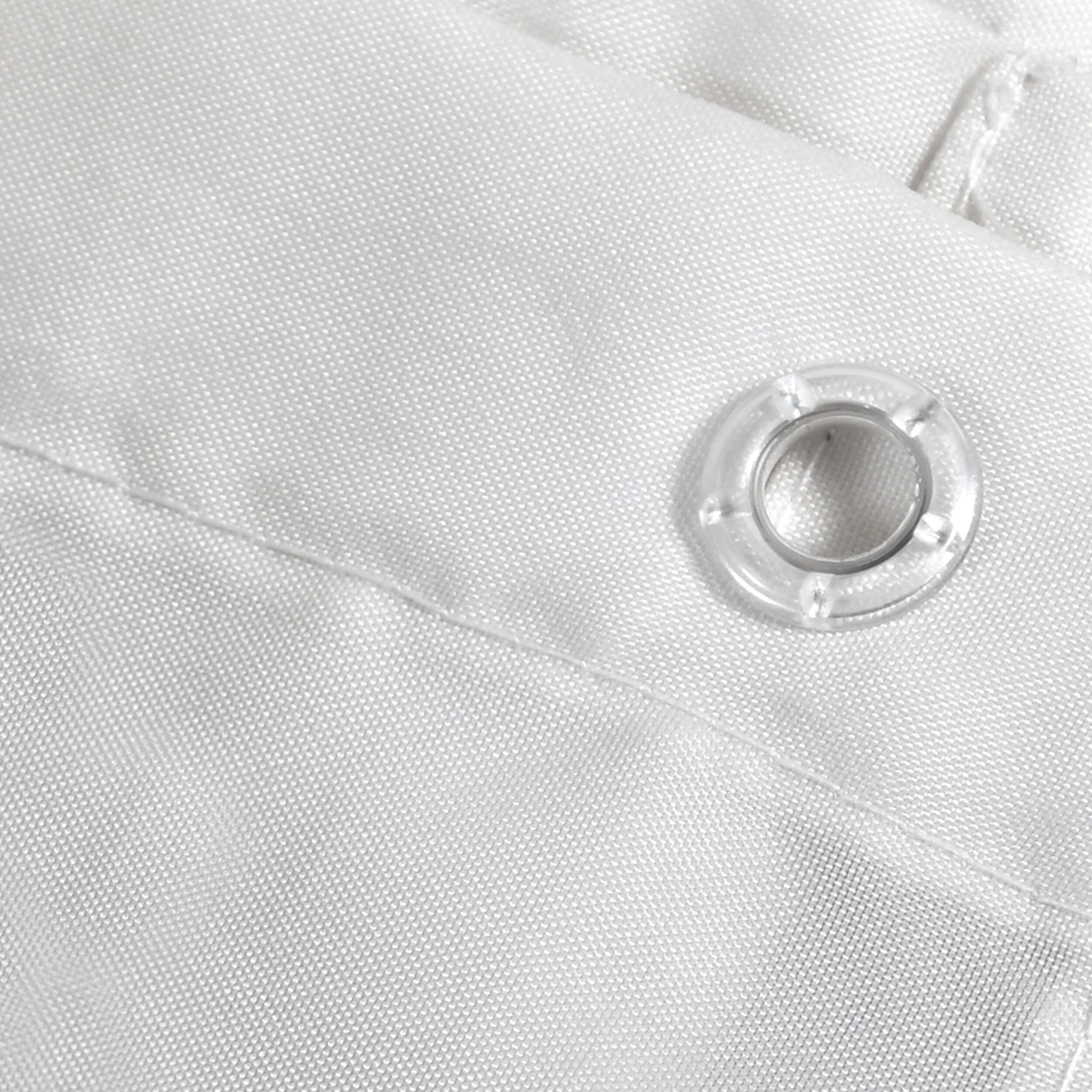 CORTINA DE BAÑO POLIESTER RIDEAU 120X200CM BLANCA - 2