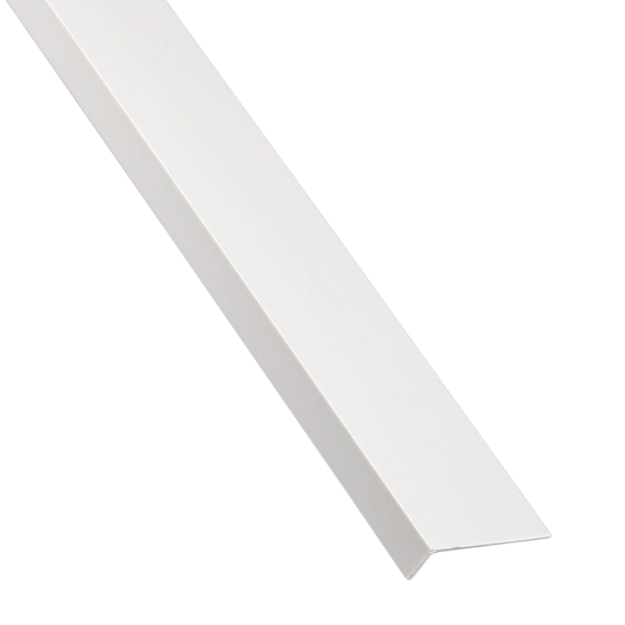 Profilo STANDERS in pvc liscio bianco opaco L1m L40xSp2xH10 mm | Leroy ...