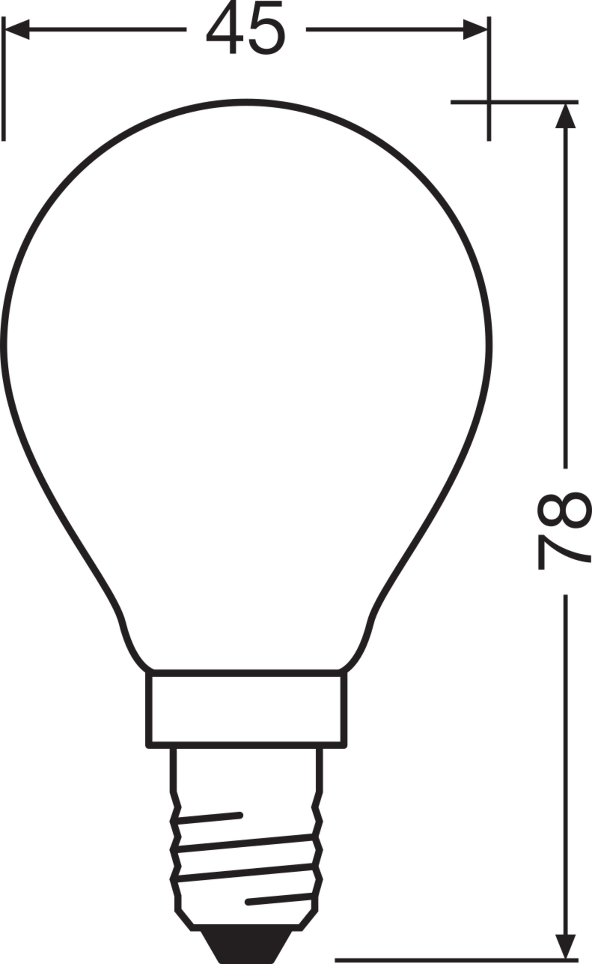 Lâmpada led E14 SUPERSTAR GL FR40 regulável 827 - 3