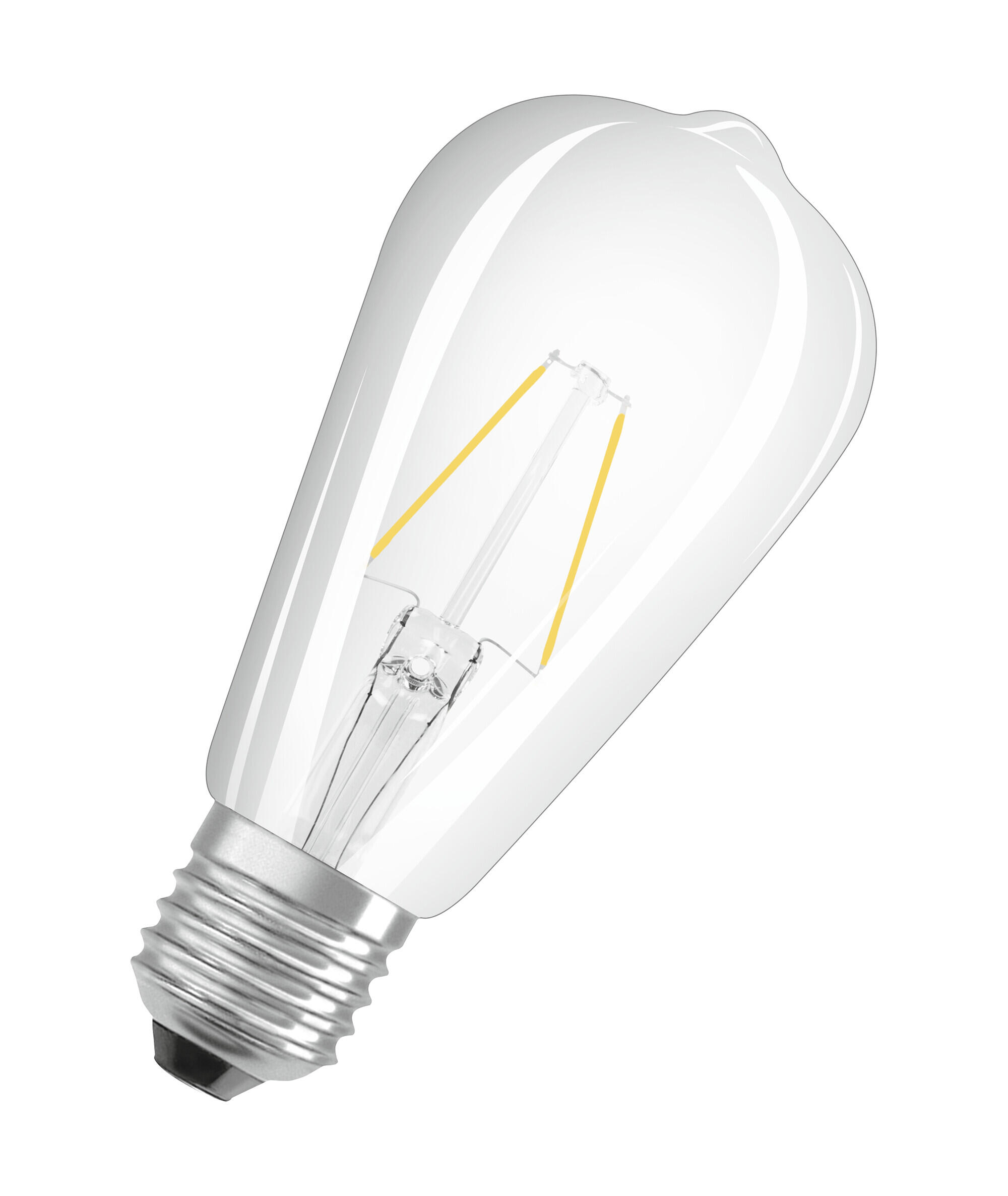 Bombilla decorativa LED filamento E27 Edison 250 lúmenes 2.5W color de la luz blanco cálido 2700K clase energética F - 2