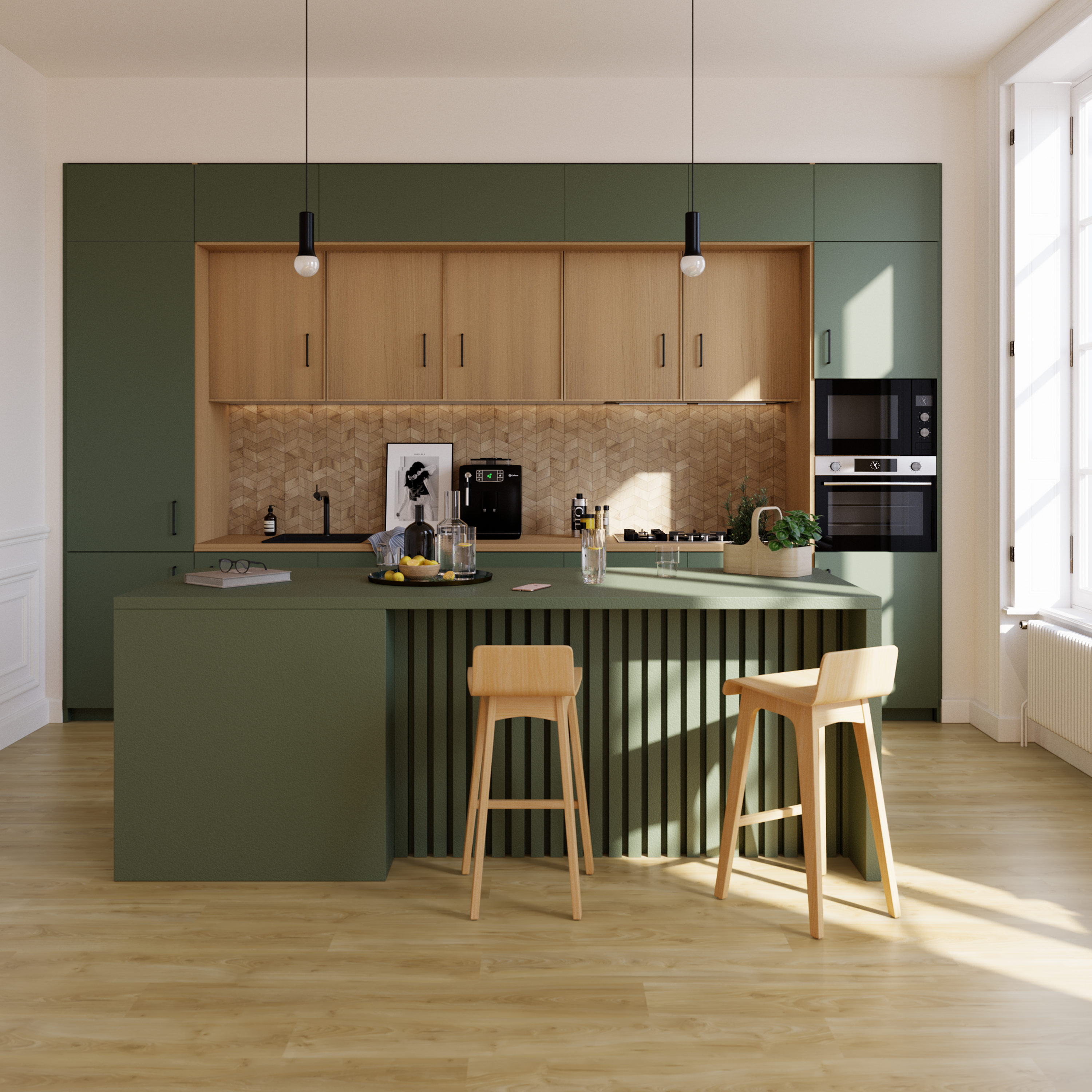 Suelo vinílico SPC clic Malte Extrem efecto madera natural NAT348 ARTENS - 13