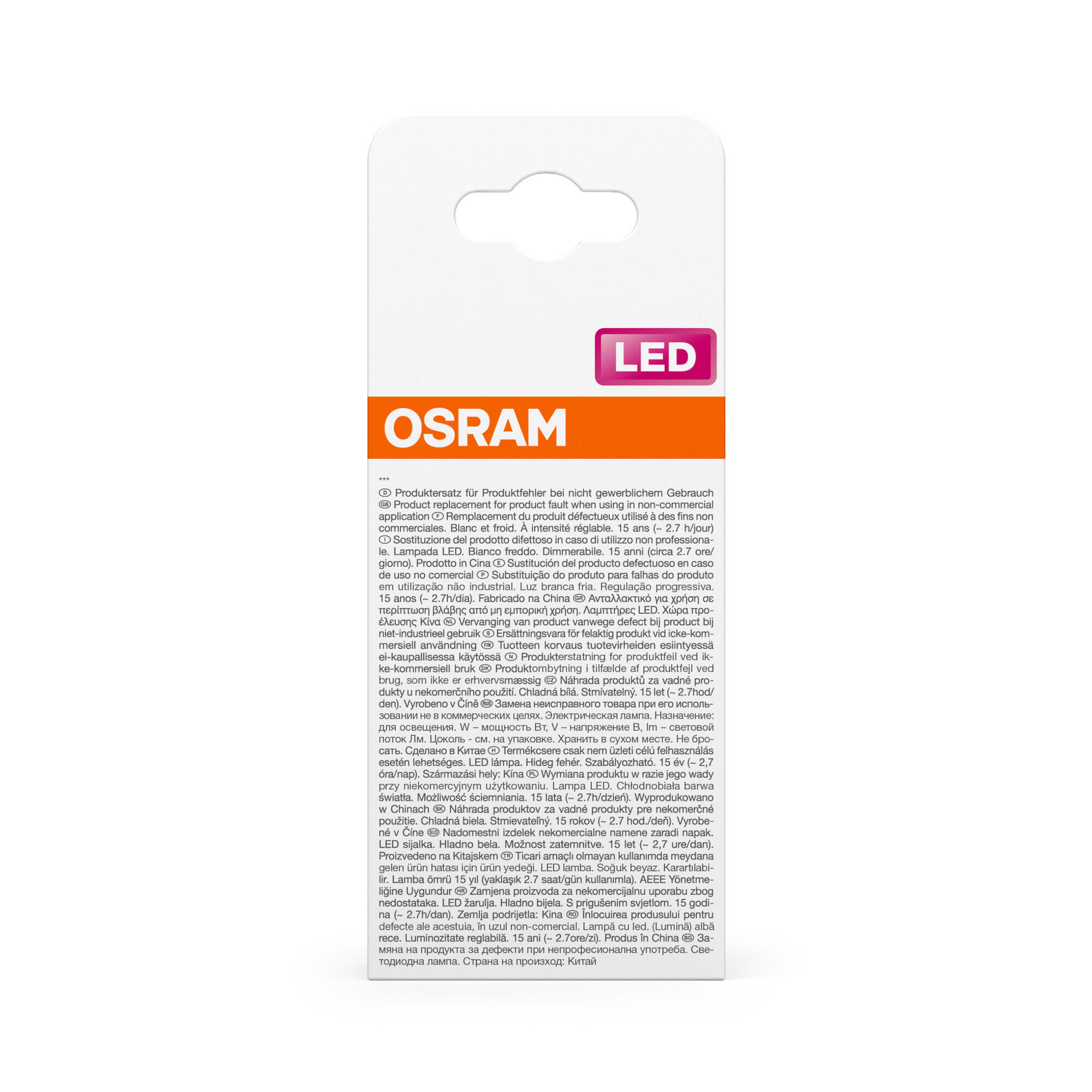 Lâmpada led osram standard e27 11w/1521lm 15kh luz neutra - 11