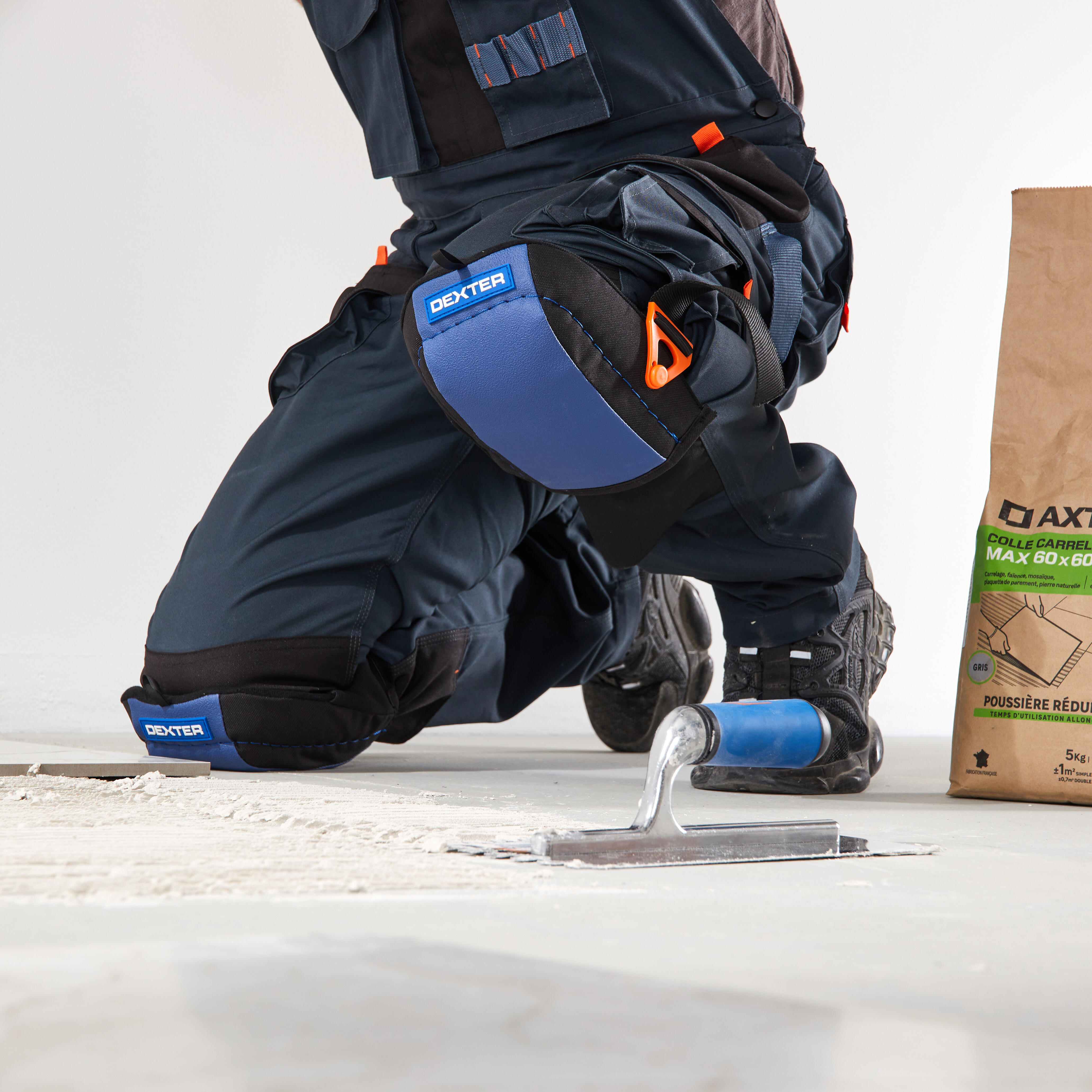 Jicyor Réglables Genouillère, 2 Paire Jardin Noir Mousse