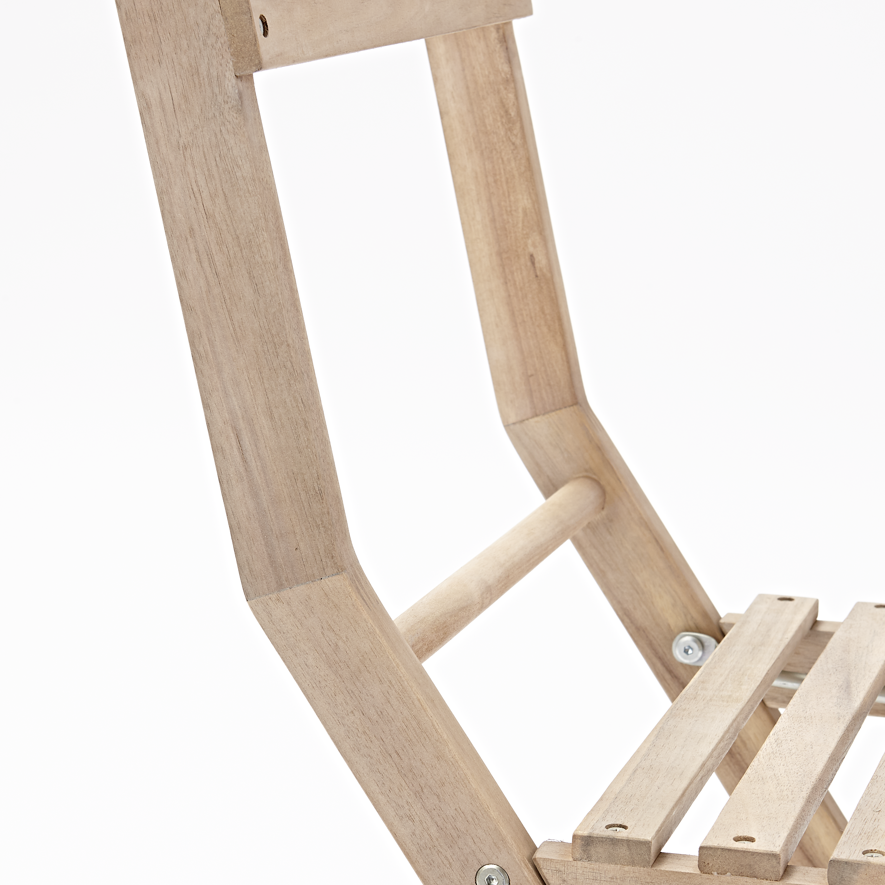 Set tavolo e sedie Solis NATERIAL in acacia marrone per 4 persone - 21