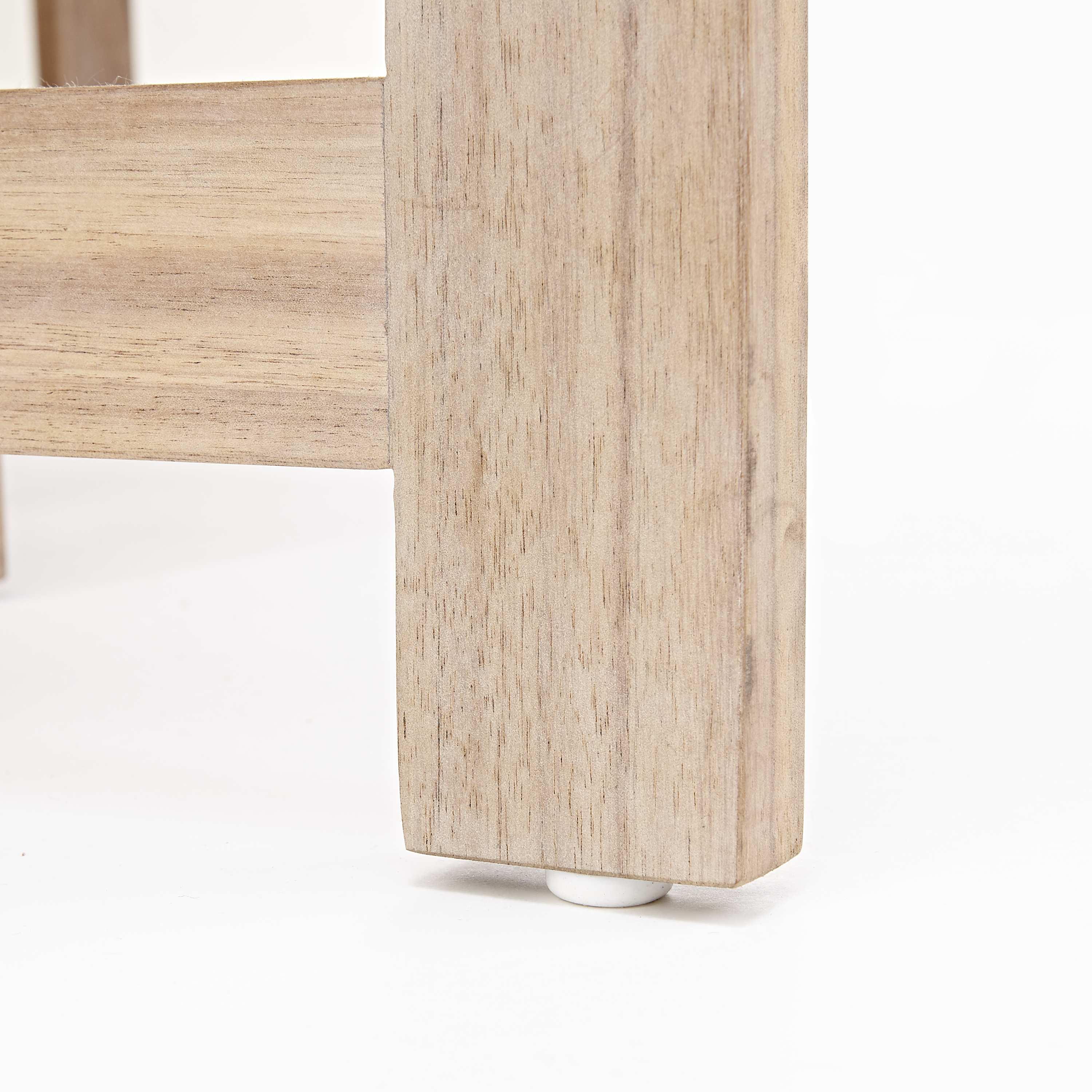 Set tavolo e sedie Solis NATERIAL in acacia marrone per 4 persone - 20