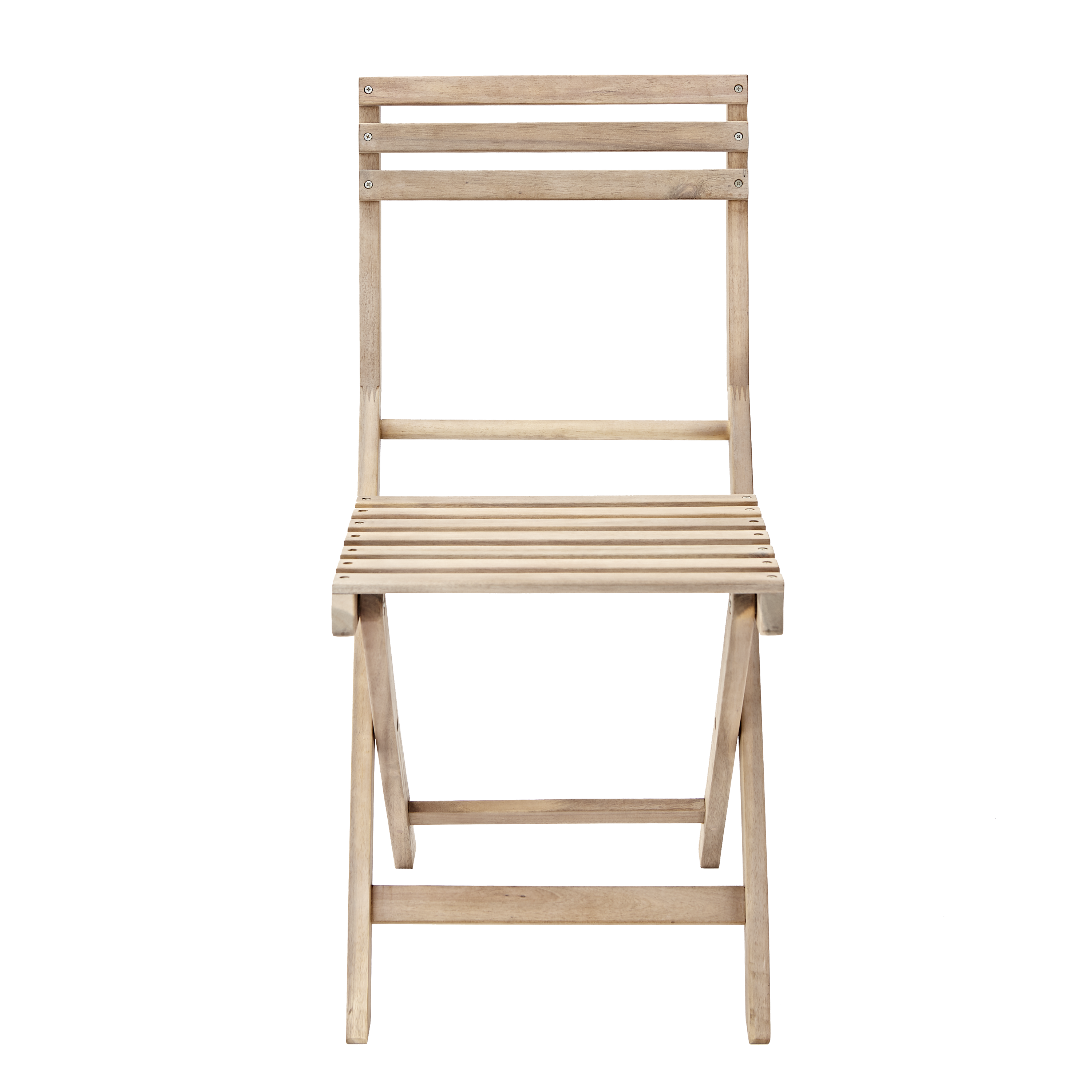 Set tavolo e sedie Solis NATERIAL in acacia marrone per 4 persone - 12