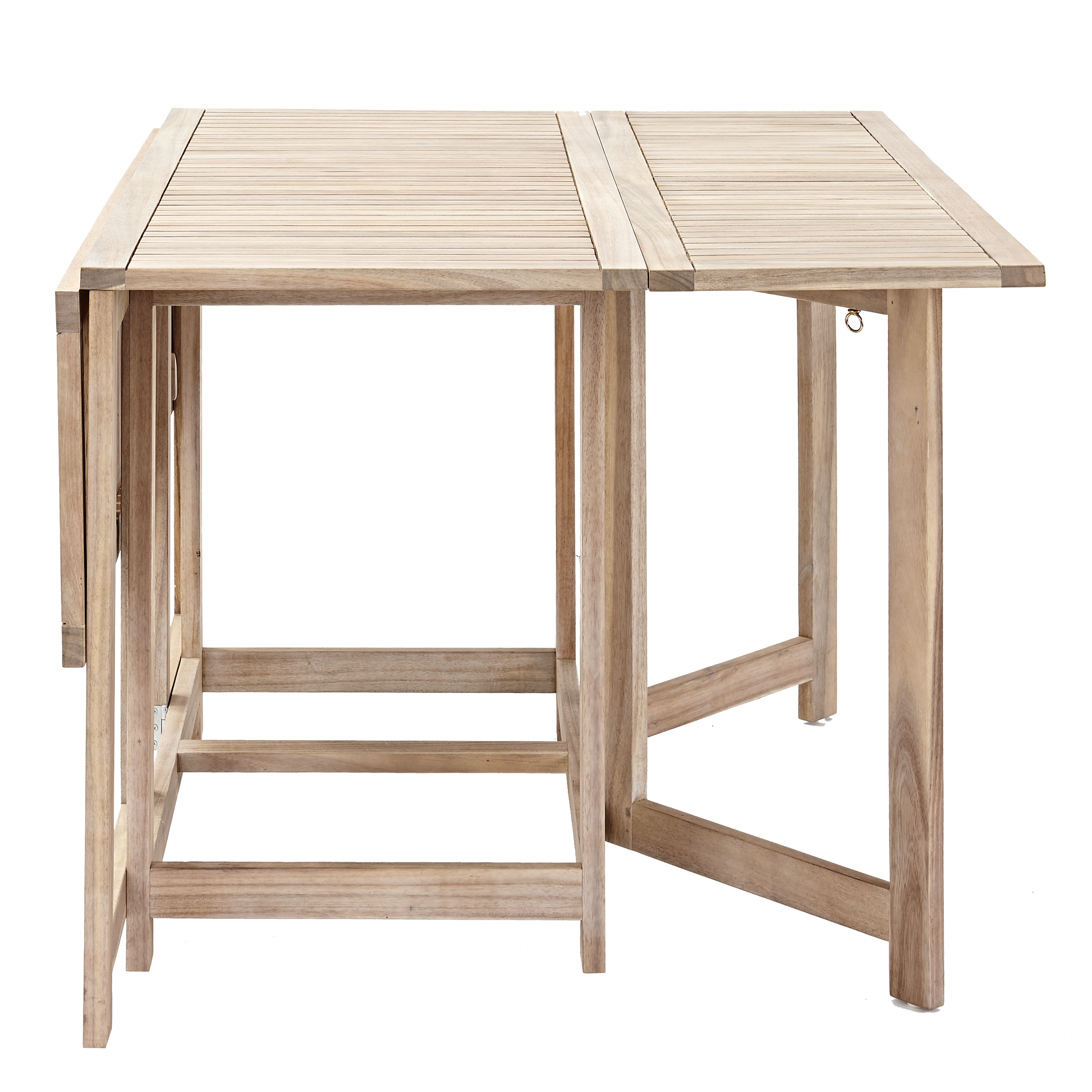 Set tavolo e sedie Solis NATERIAL in acacia marrone per 4 persone - 6