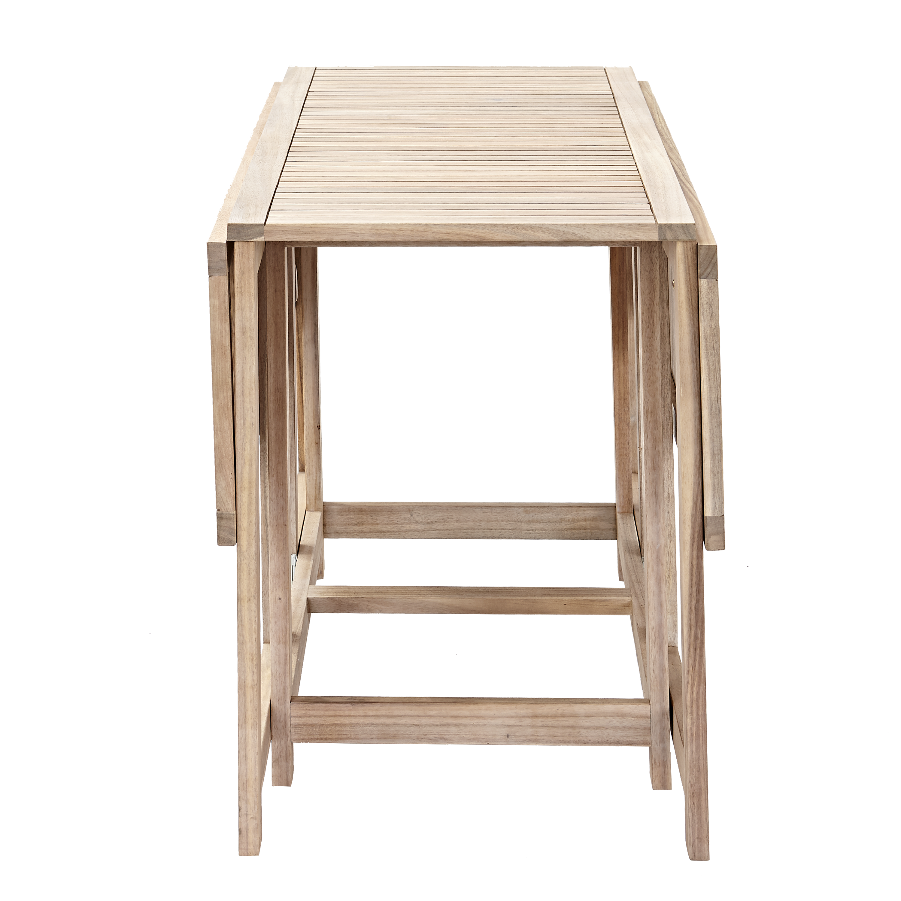 Set tavolo e sedie Solis NATERIAL in acacia marrone per 4 persone - 7