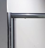 MAMPARA DE DUCHA FRONTAL CORREDERA CATANIA PRO 140CM CROMO - 5