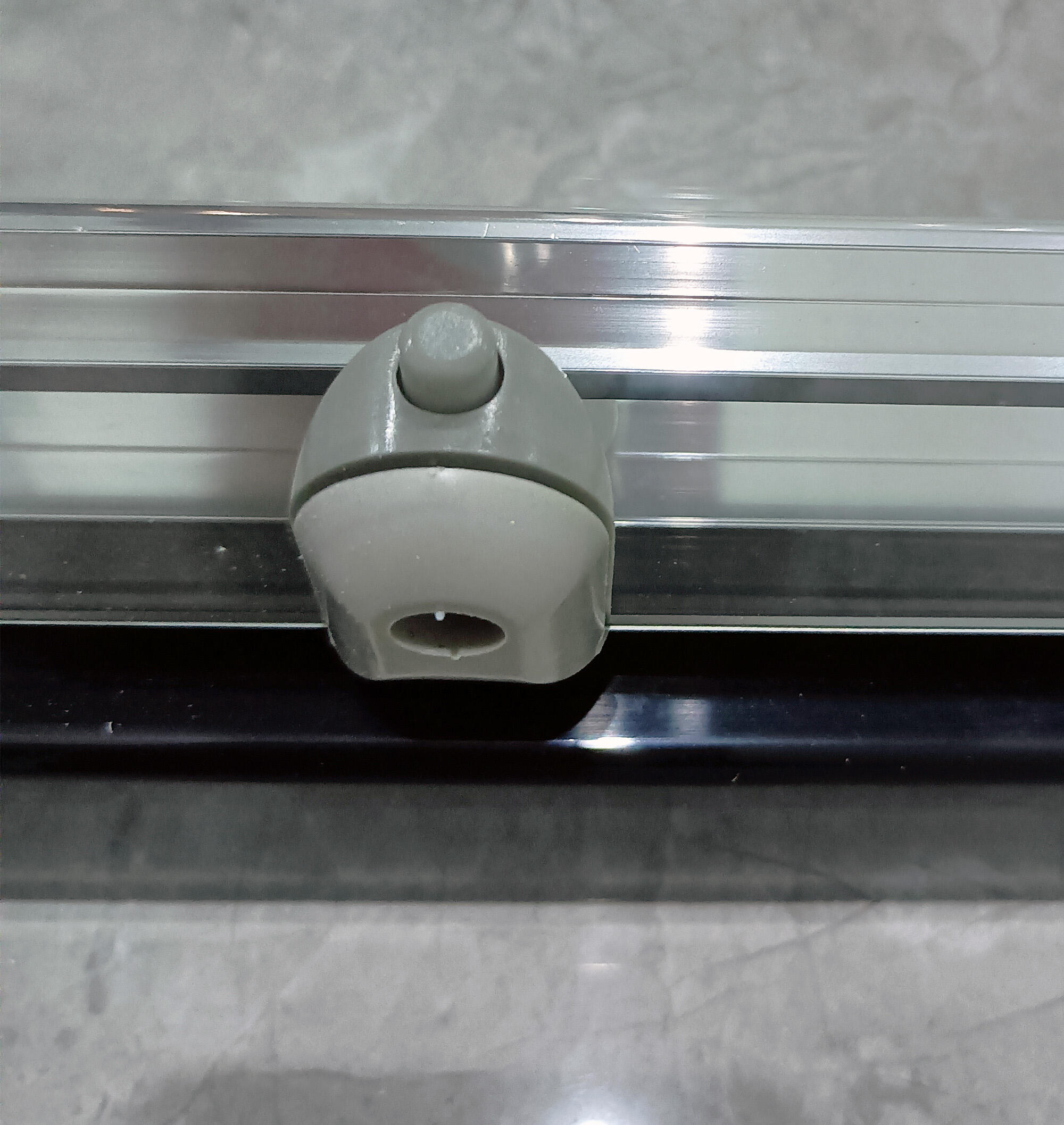 MAMPARA DE DUCHA FRONTAL CORREDERA CATANIA PRO 130CM CROMO - 6