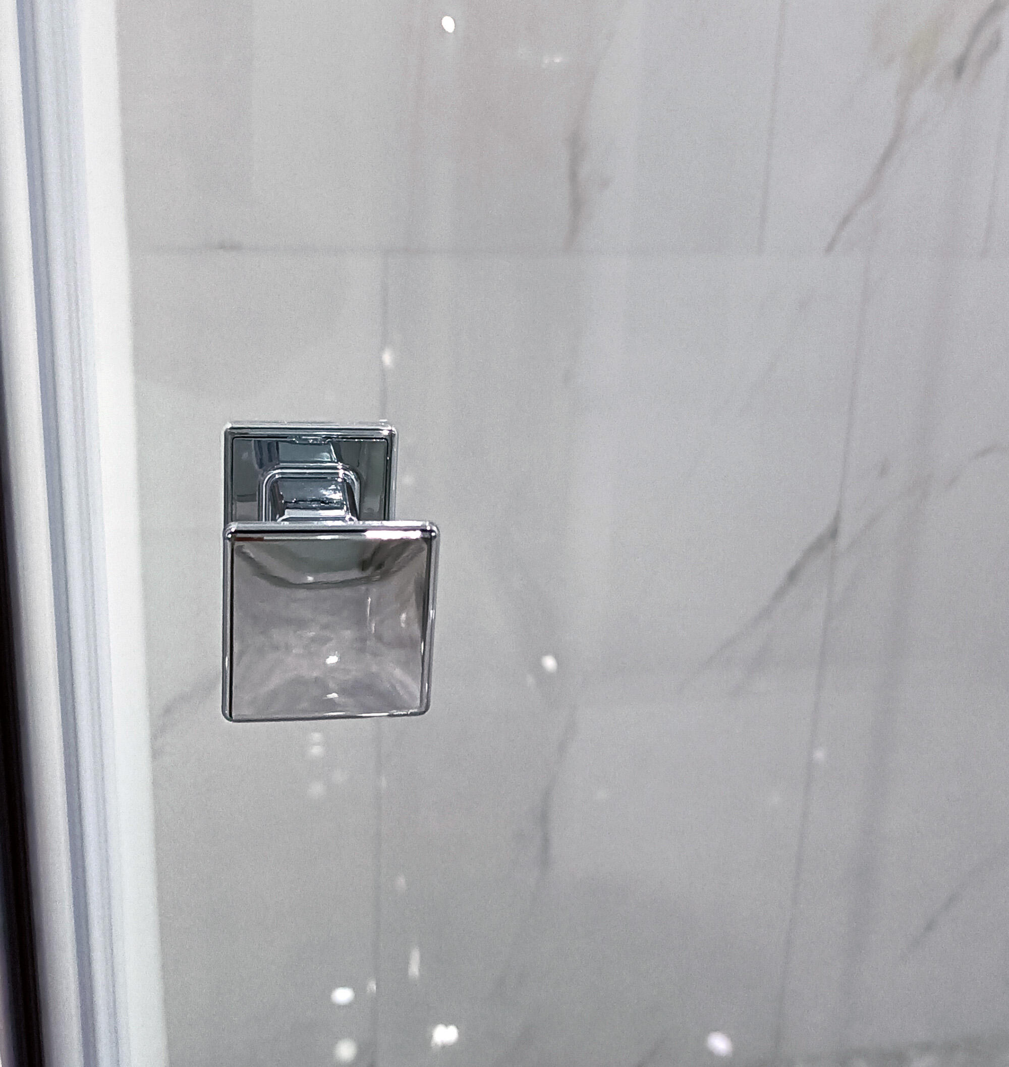 MAMPARA DE DUCHA FRONTAL CORREDERA CATANIA PRO 130CM CROMO - 8