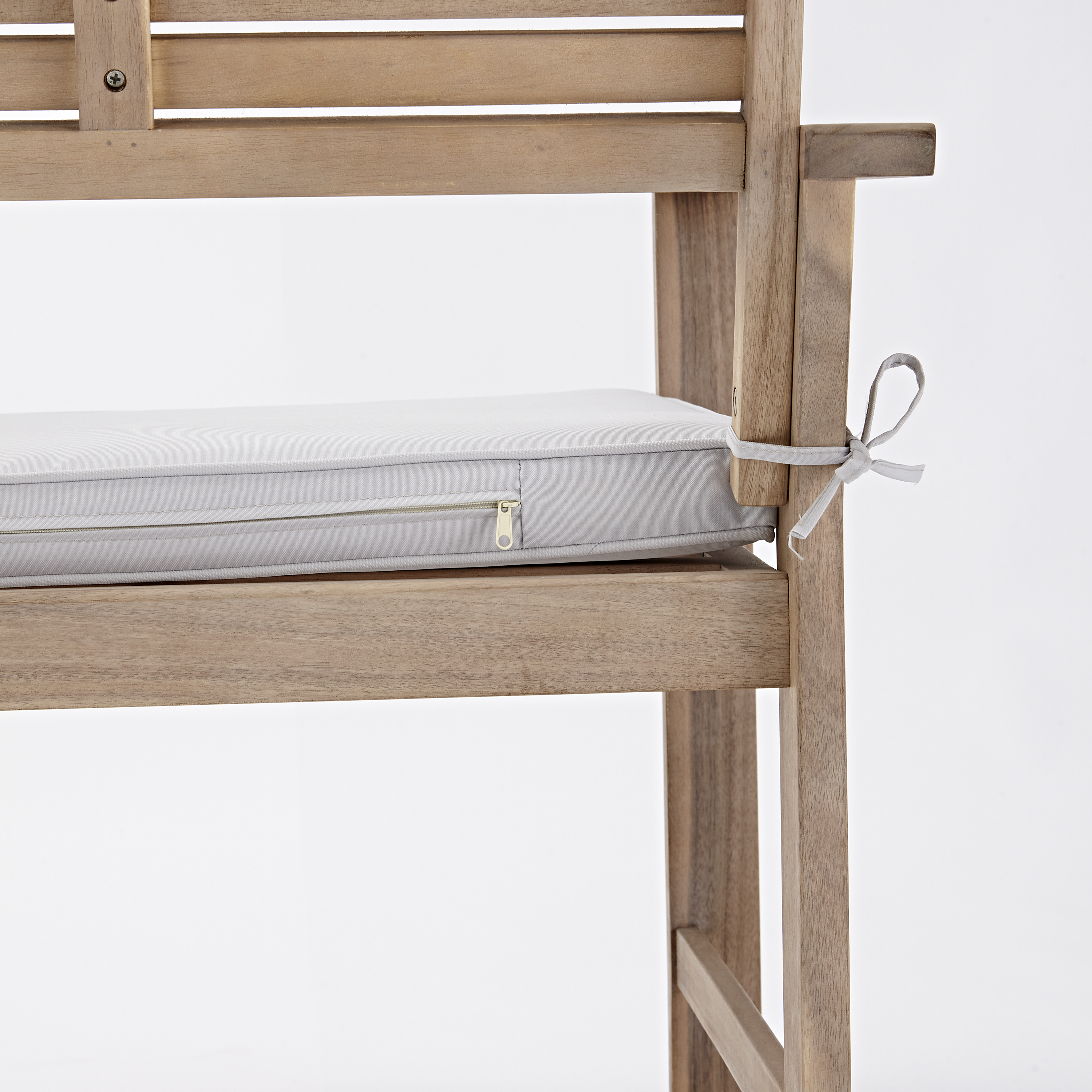 Salotto da giardino Solis NATERIAL in n/a marrone con cuscini in poliestere beige per 4 persone - 13