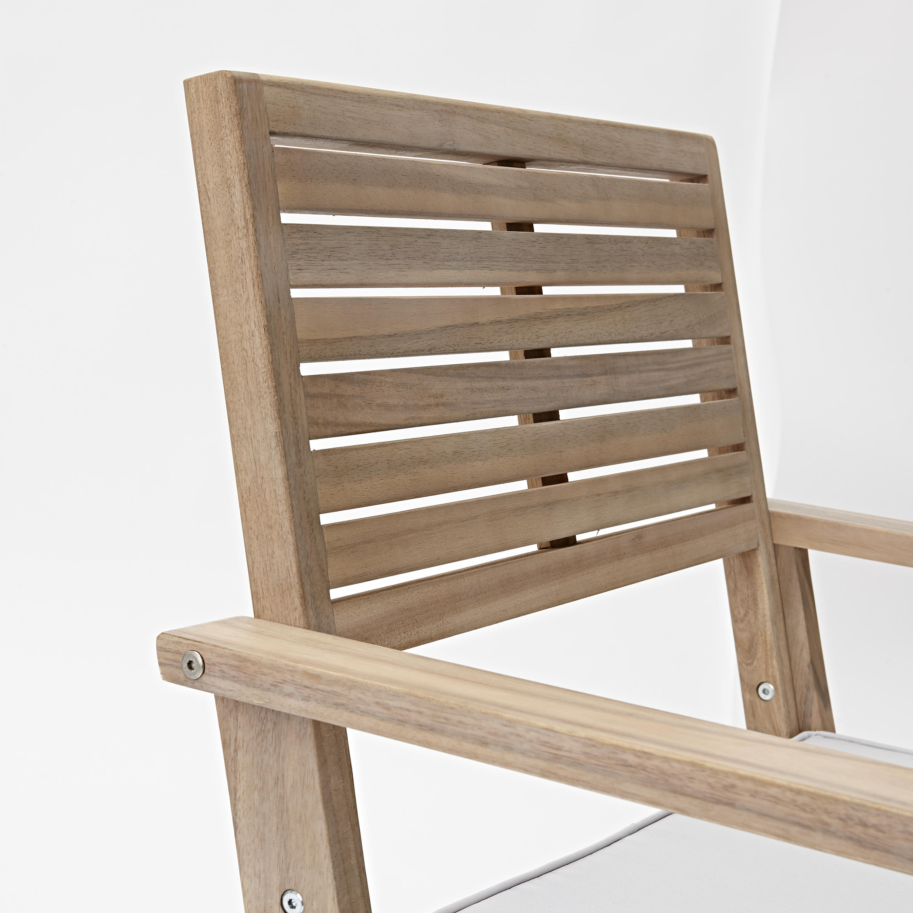 Salon bas de jardin marron Solis NATERIAL, 4 personnes - 12