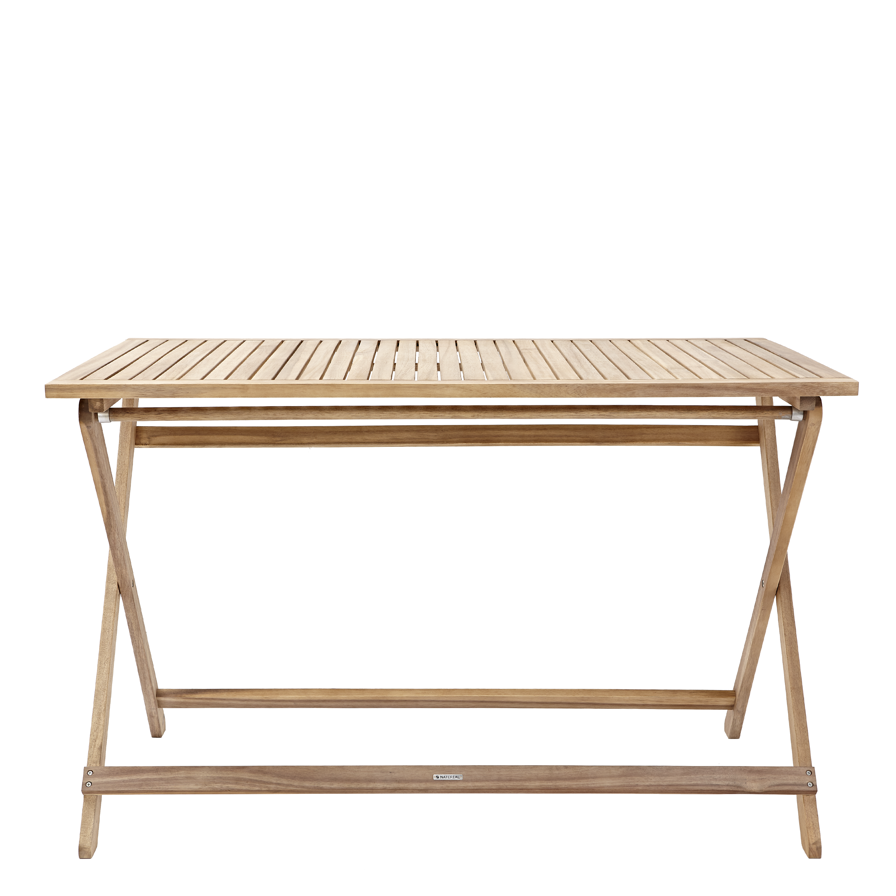 Mesa de madeira NATERIAL SOLIS ORIGAMI 114X70CM ACACIA - 2