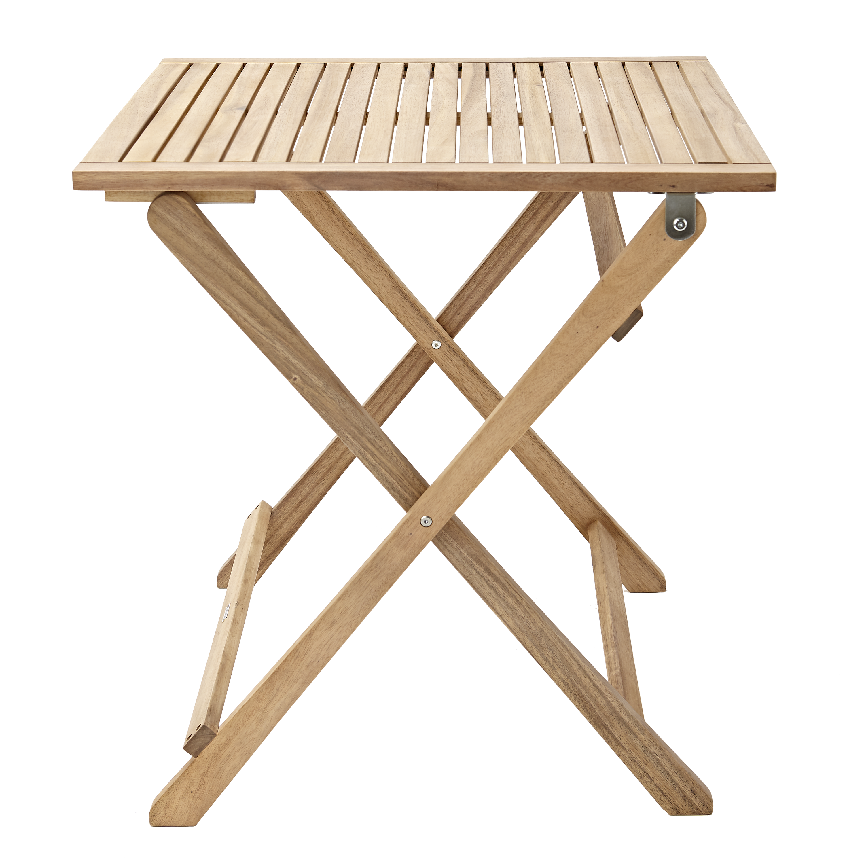 Mesa de madeira NATERIAL SOLIS ORIGAMI 70X70CM ACACIA - 3