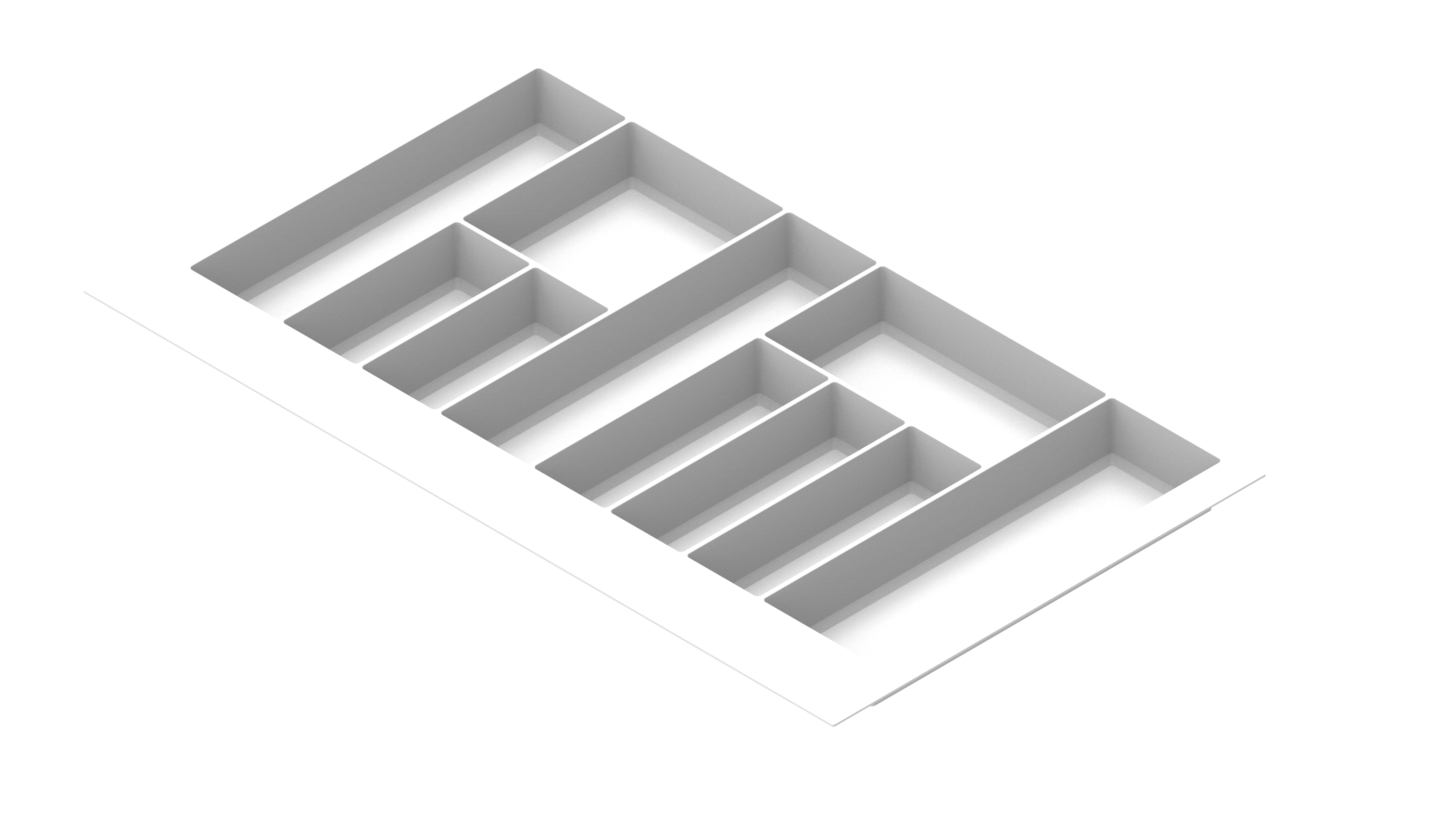 Wkład do szuflad Max 90 cm biały Rejs
