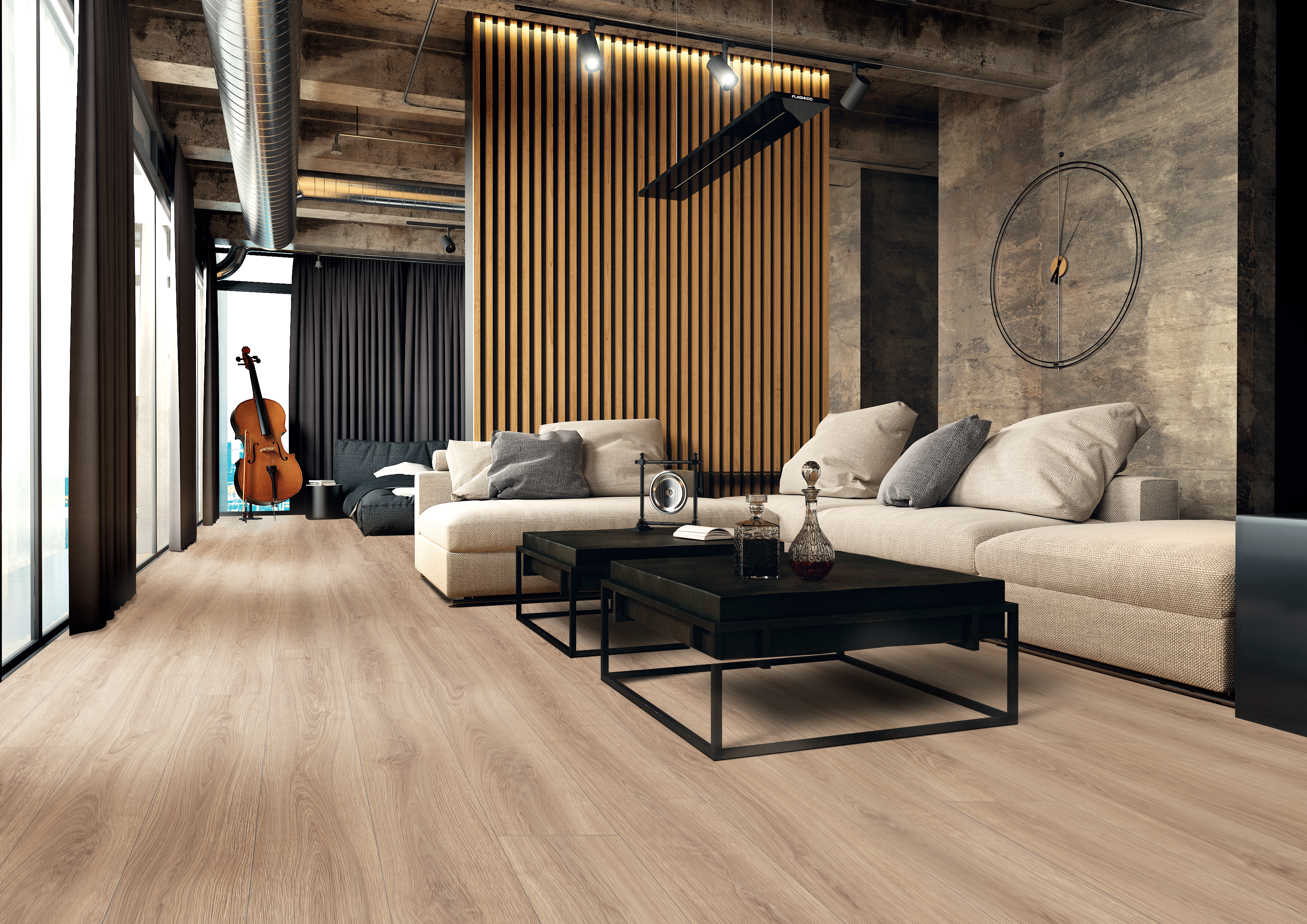 Panele podłogowe laminowane AC3 7 mm Artens Tarcento naturalne drewno - 3