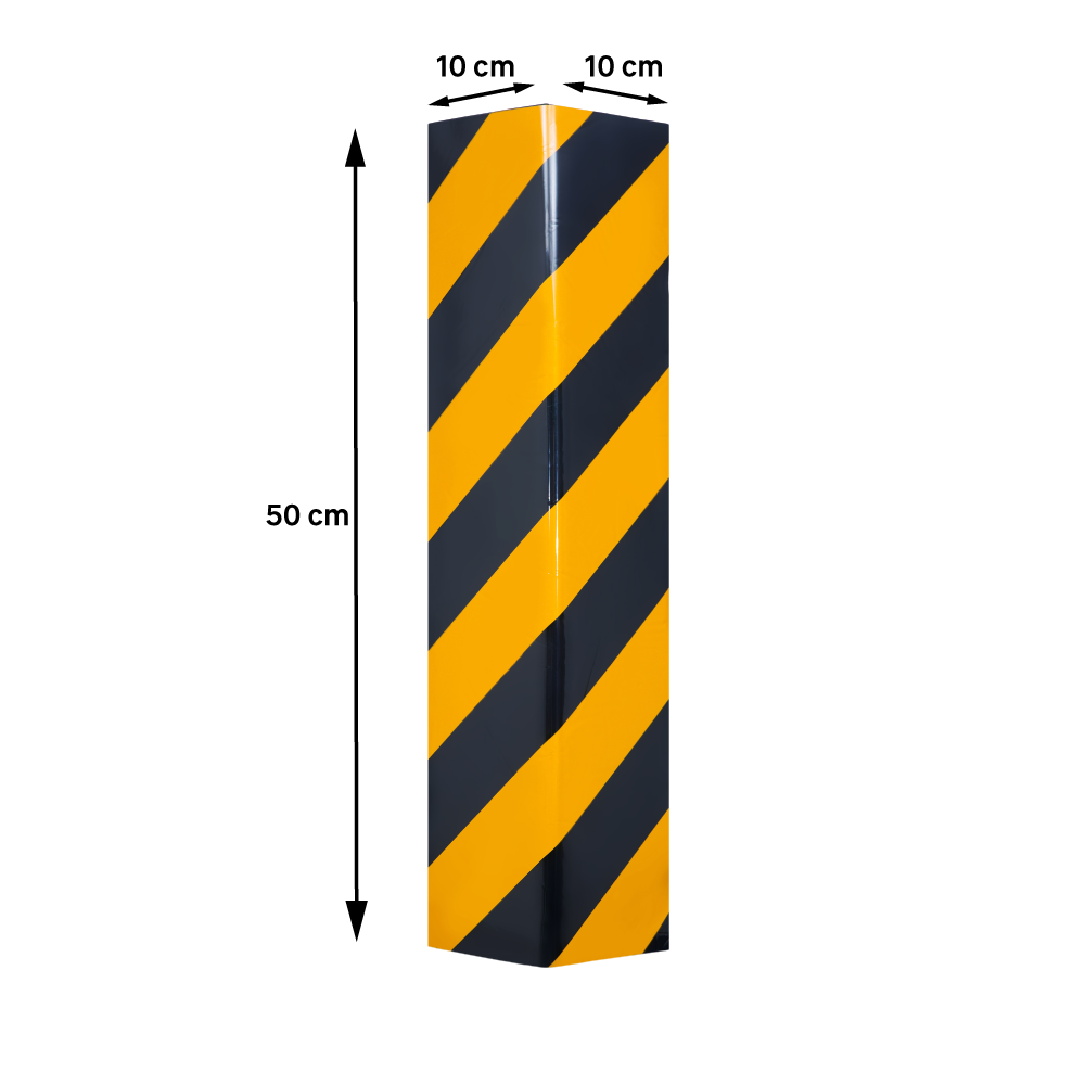 Odbojnik do garażu 50x10/10x2 cm pianka ochronna narożna Standers - 6