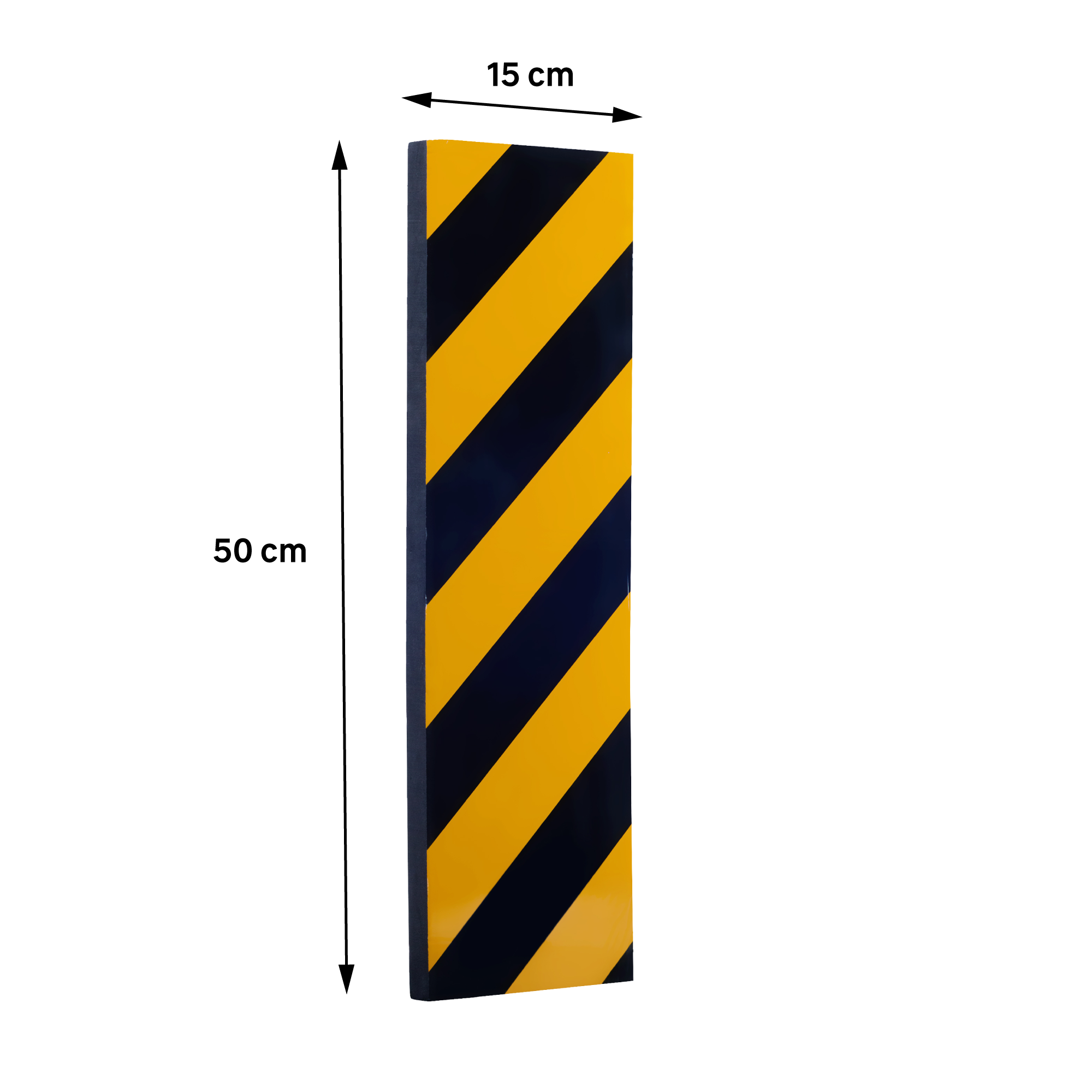 Mousse de protection pour voiture STANDERS, noir/jaune 50 cm x 15 cm - 5