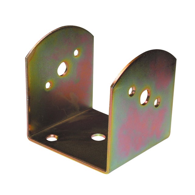 Supporto per palo in acciaio STANDERS Staffa L 7 x H 8 cm