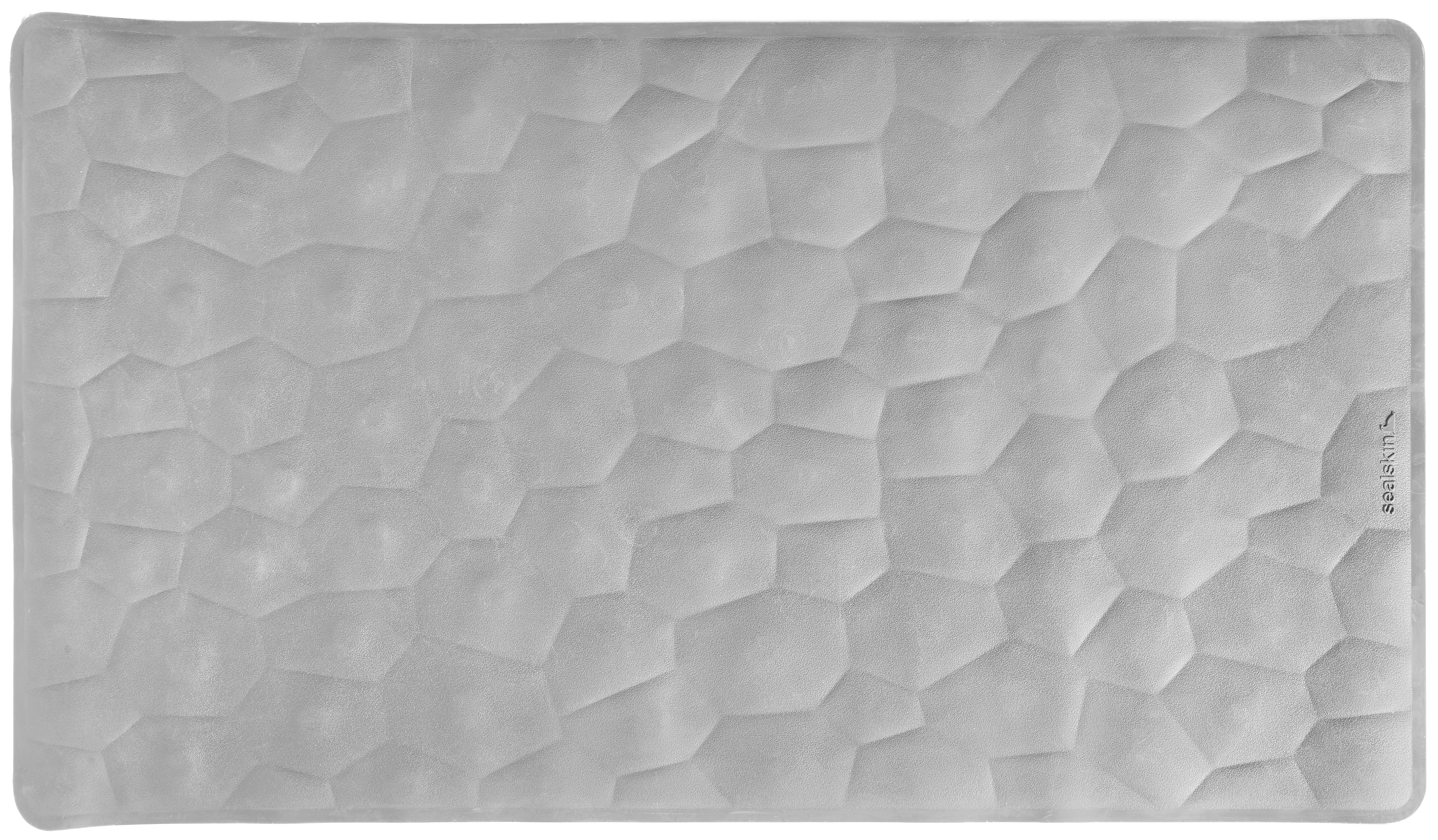 Mata antypoślizgowa do wanny i prysznica Jade szara 40x70 Sealskin