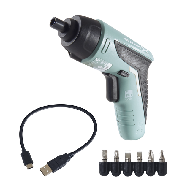 Avvitatore a batteria DEXTER SD2-SO.6 3.7V 0.9Ah 1 batteria inclusa