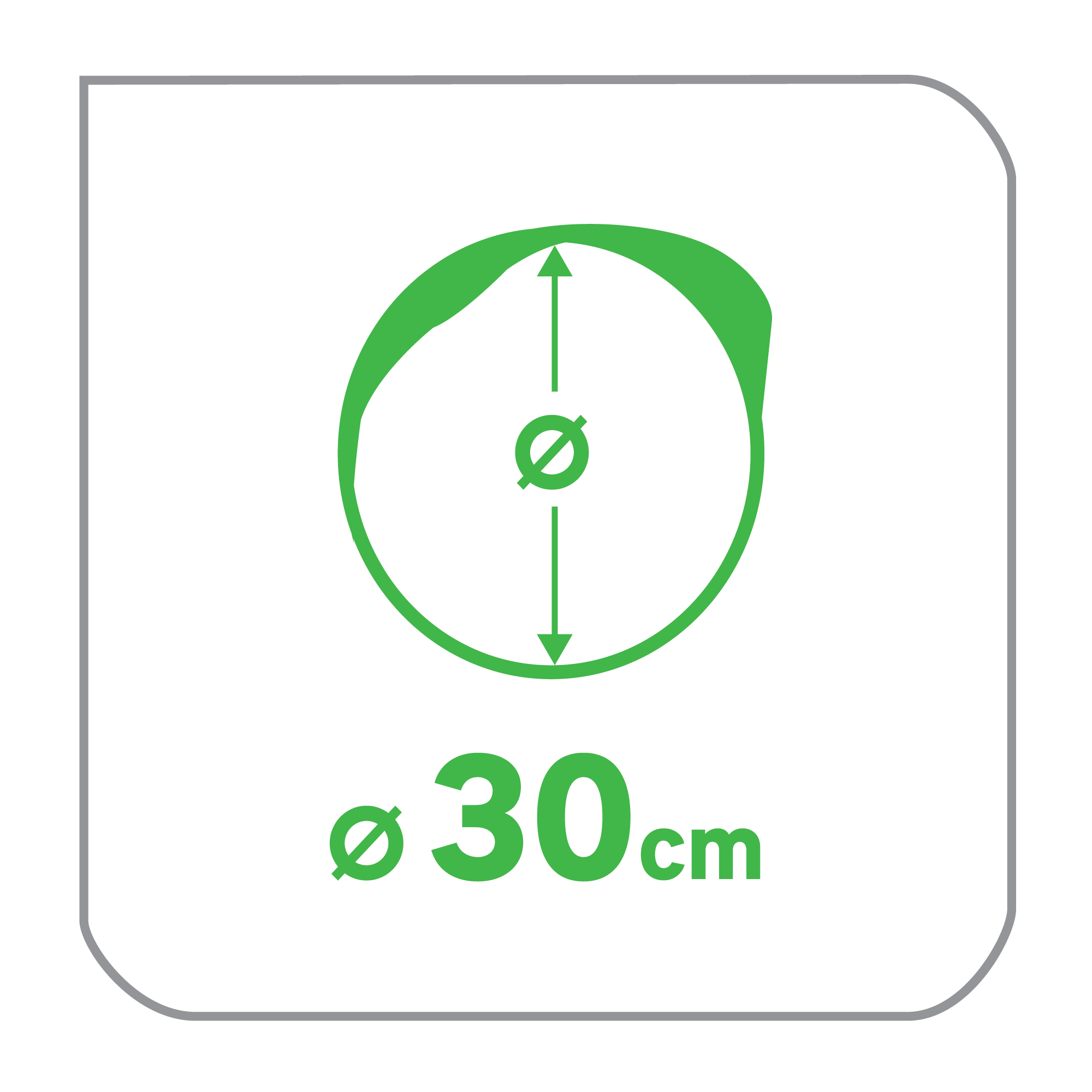 Specchio di sicurezza STANDERS Ø 30 cm - 7