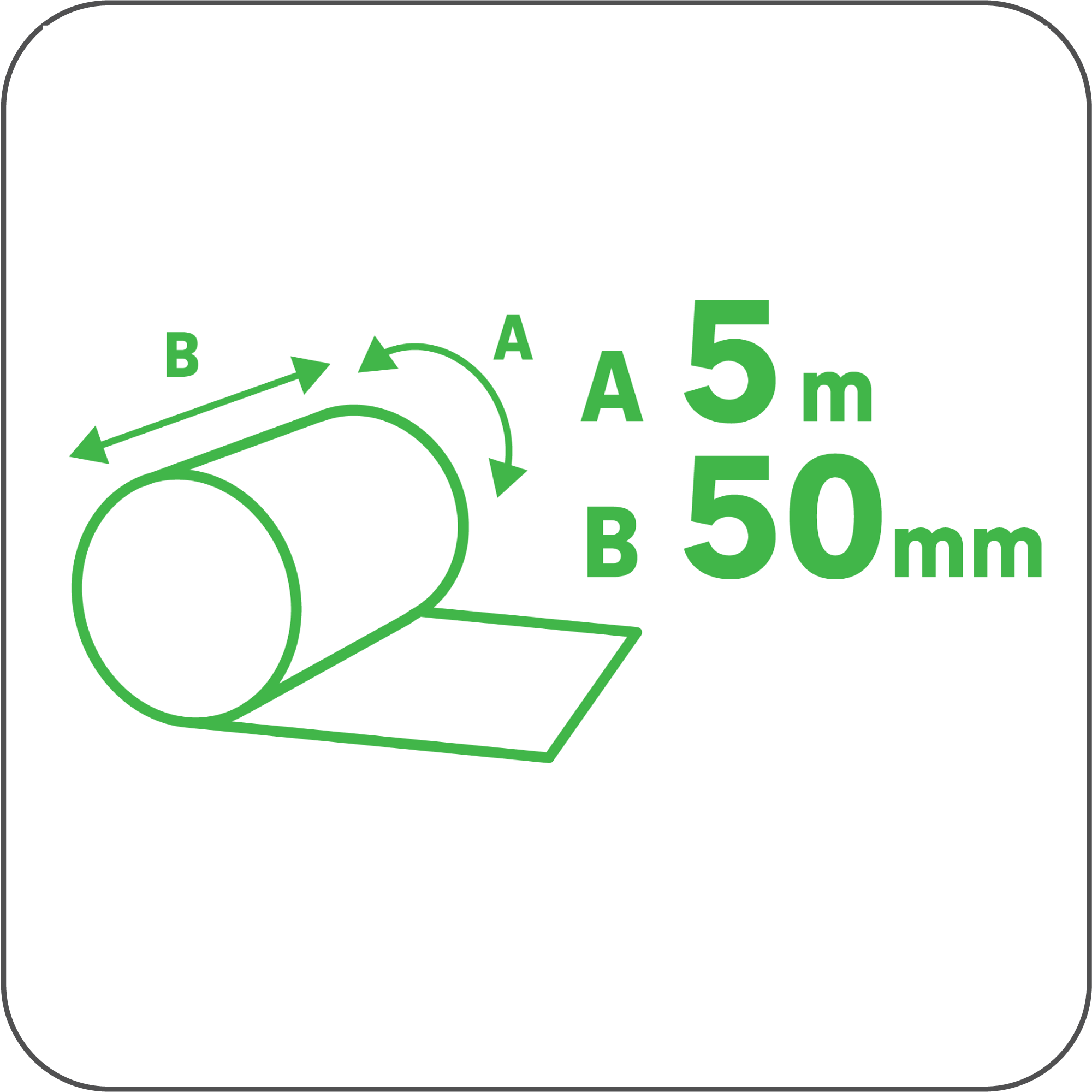 Ruban adhésif rétro-réfléchissant STANDERS, noir/jaune, 5m x 5 cm - 4