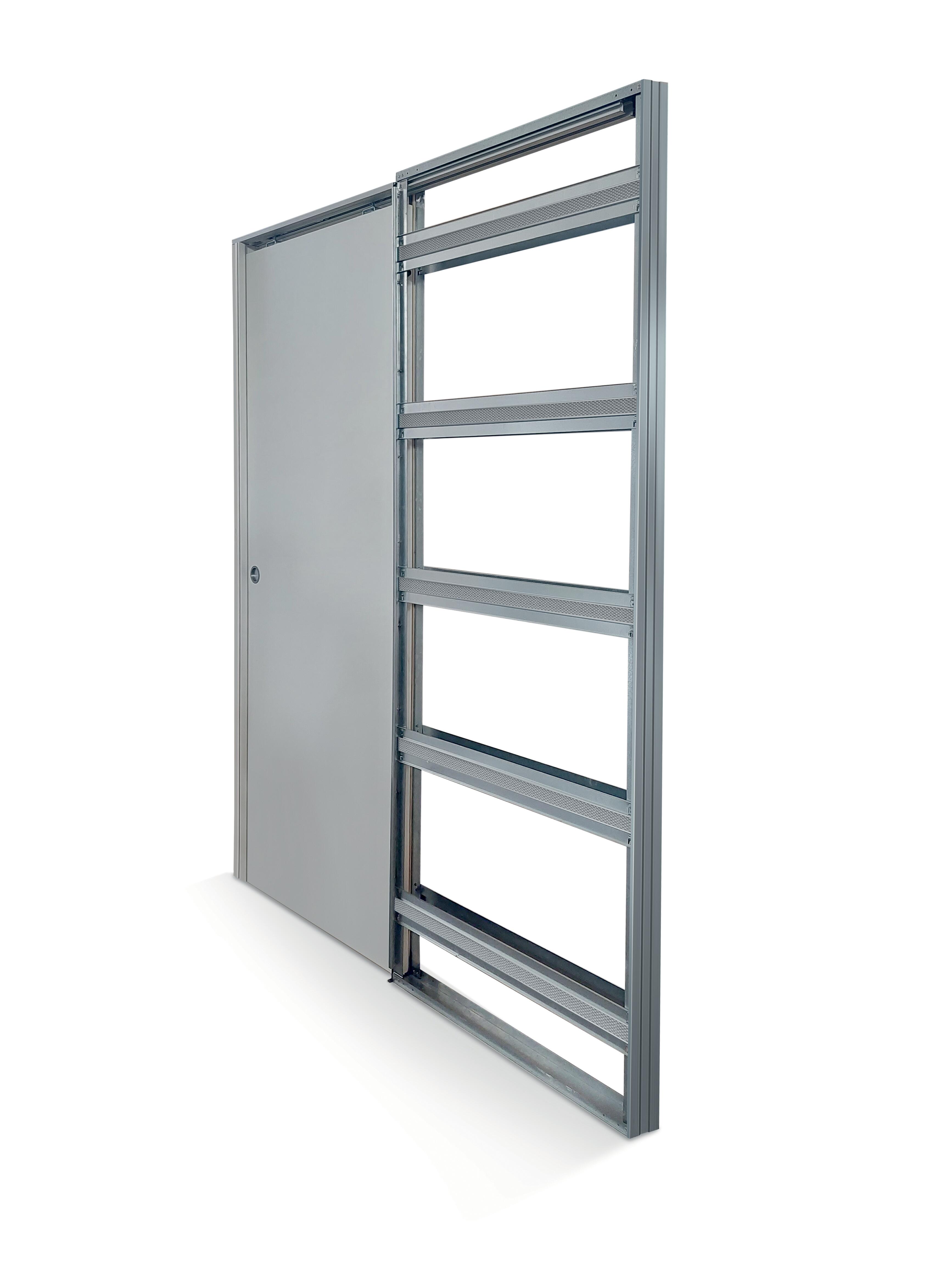 Système à galandage prémonté pour porte de largeur 83 cm, Pronto SCRIGNO - 2