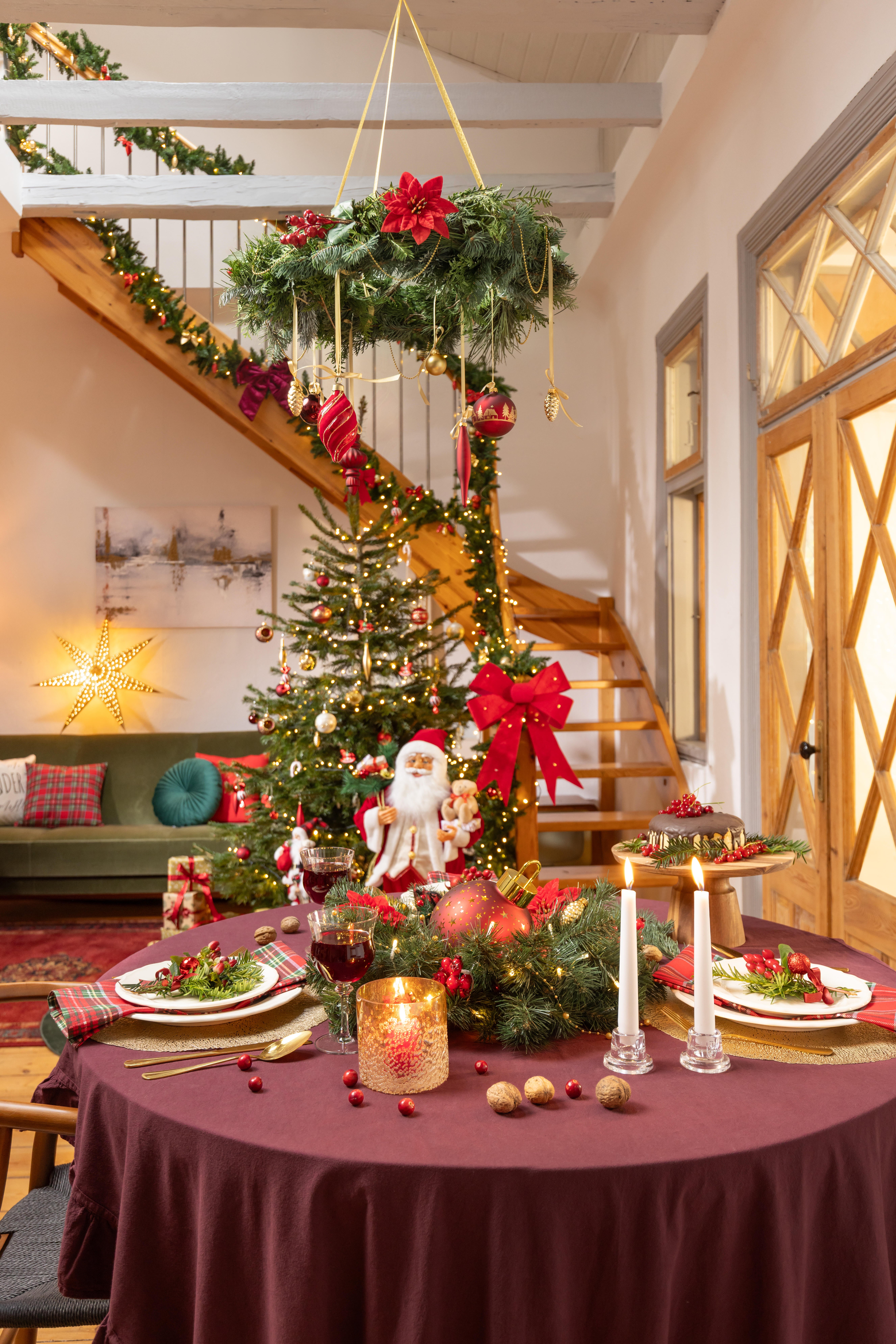 Wiązka bombek szklanych 2 cm 10 sztuk mix Decoris - 7