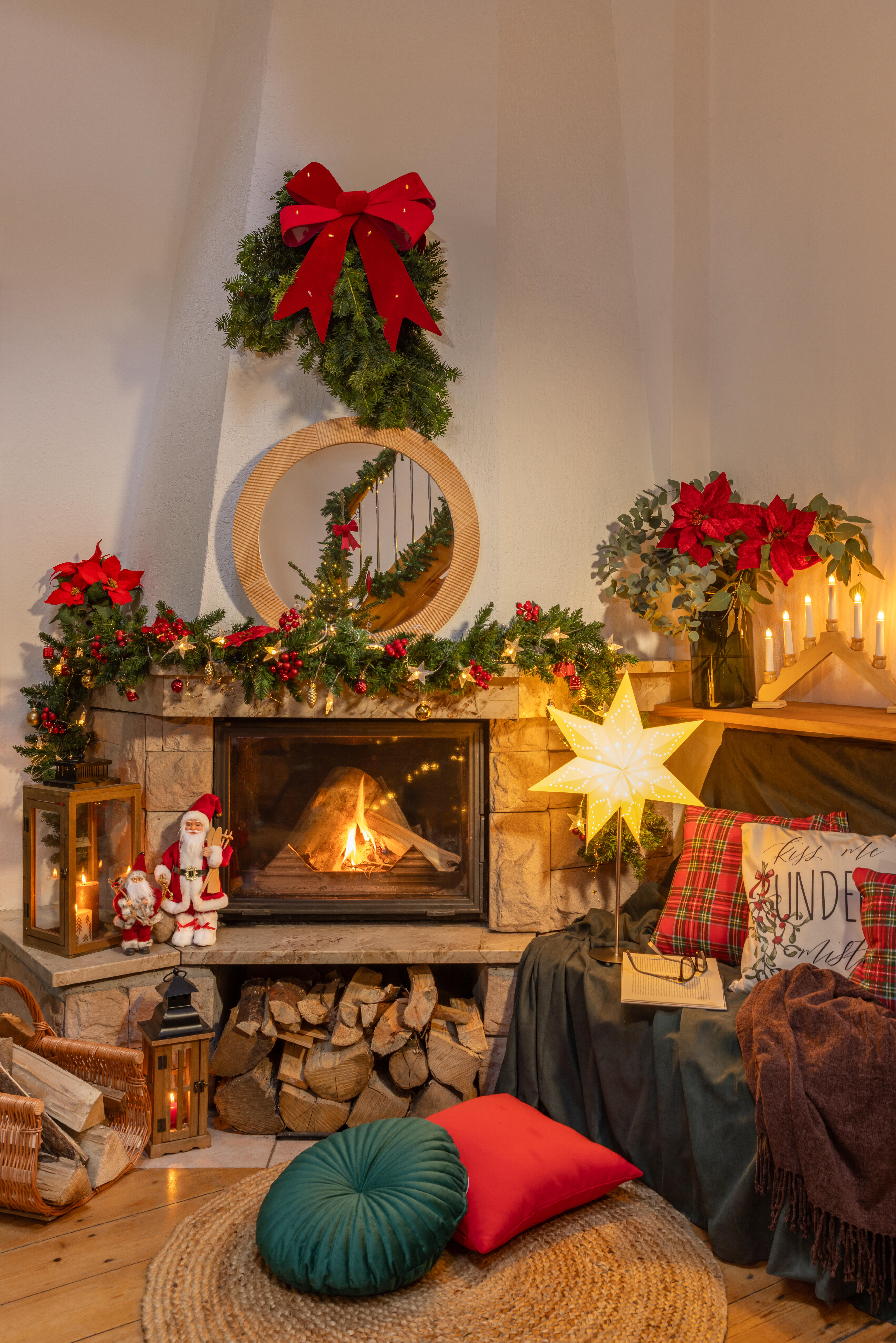 Wiązka bombek szklanych 2 cm 10 sztuk mix Decoris - 6