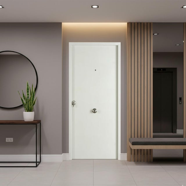 Puerta blindada de interior izquierda de 205x86.5 cm (Envío gratis)