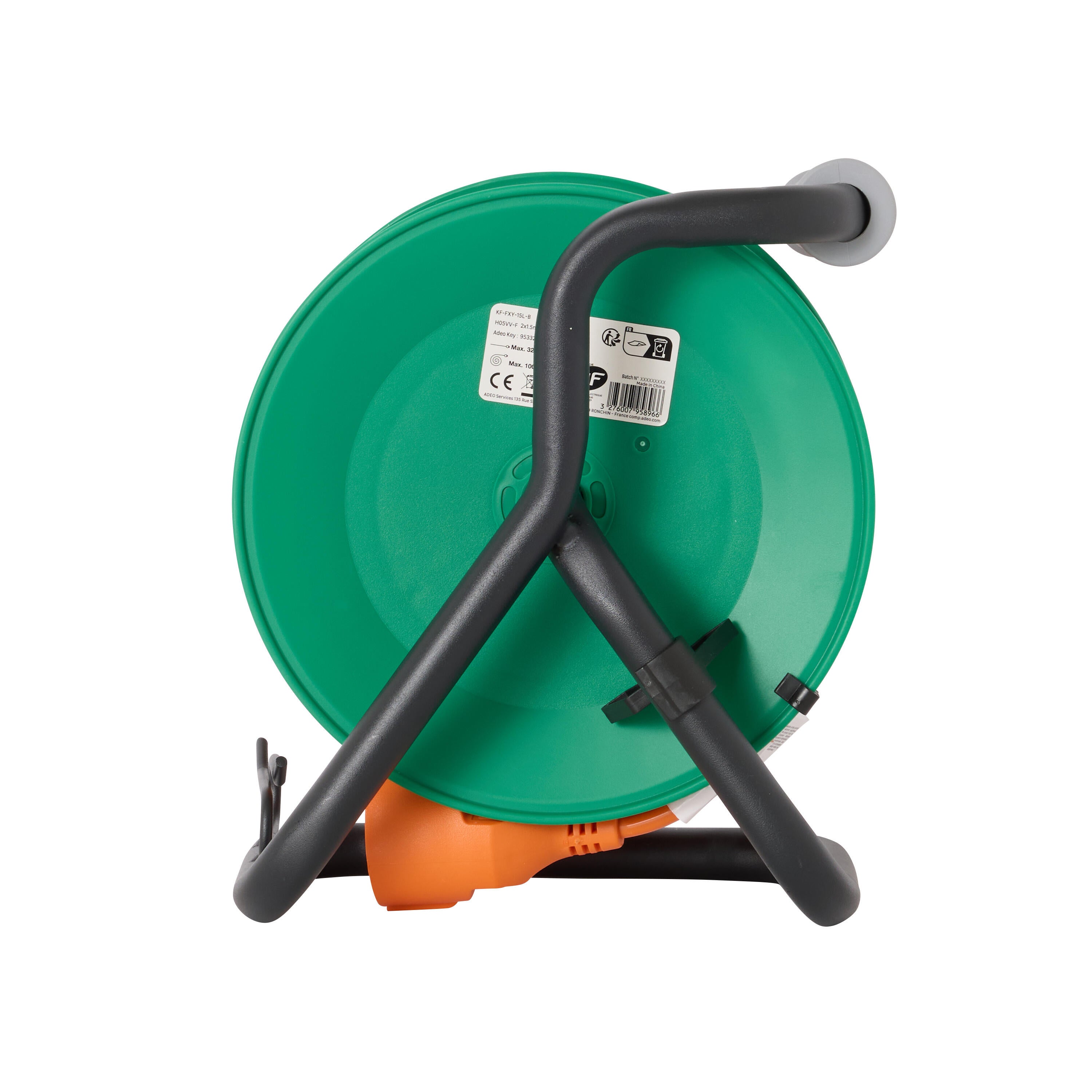 Enrouleur L.20 m H05VV-F 2G1.5 mm² - 3