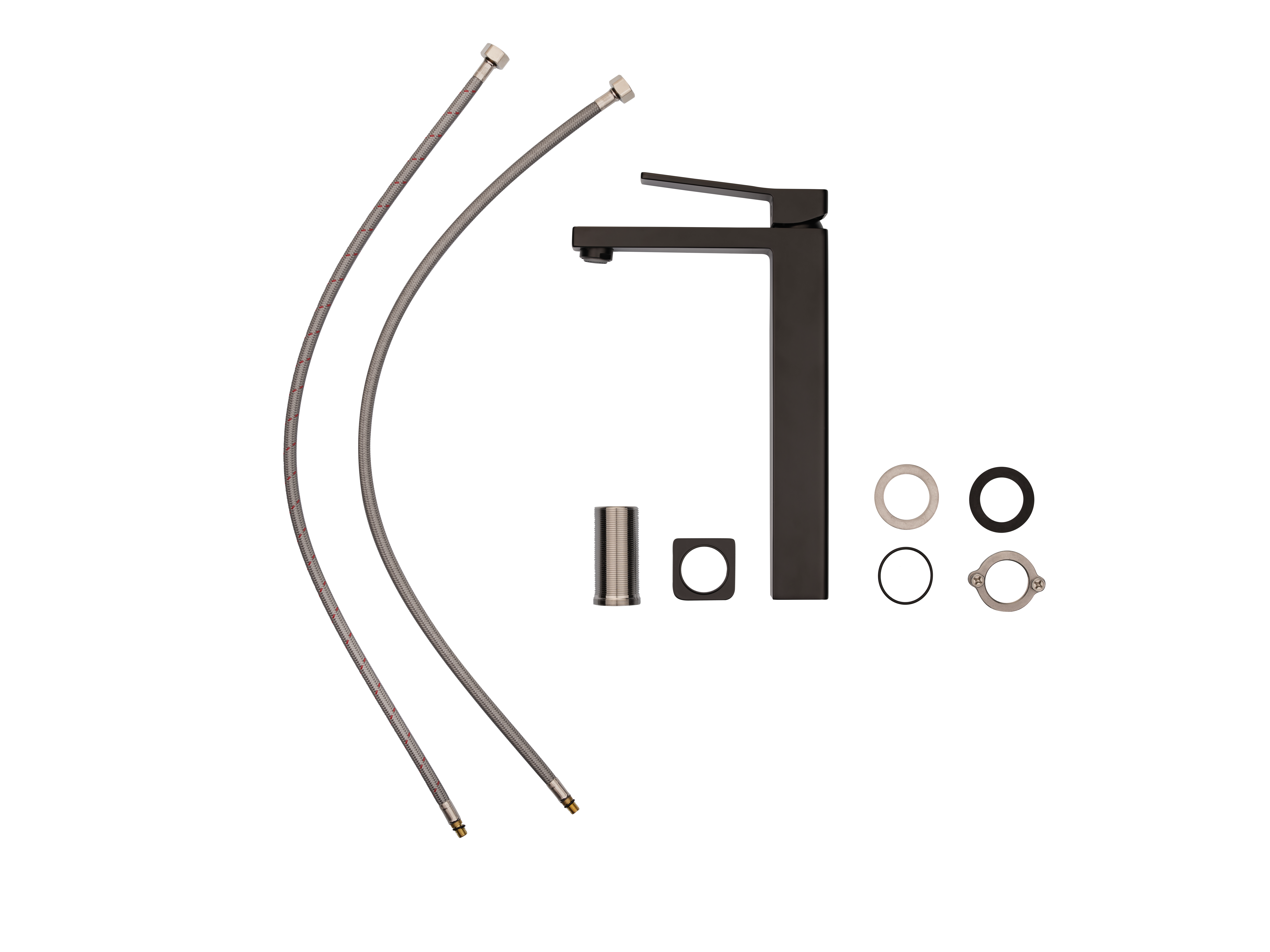 Mitigeur de lavabo noir XL, Studio, SENSEA - 8