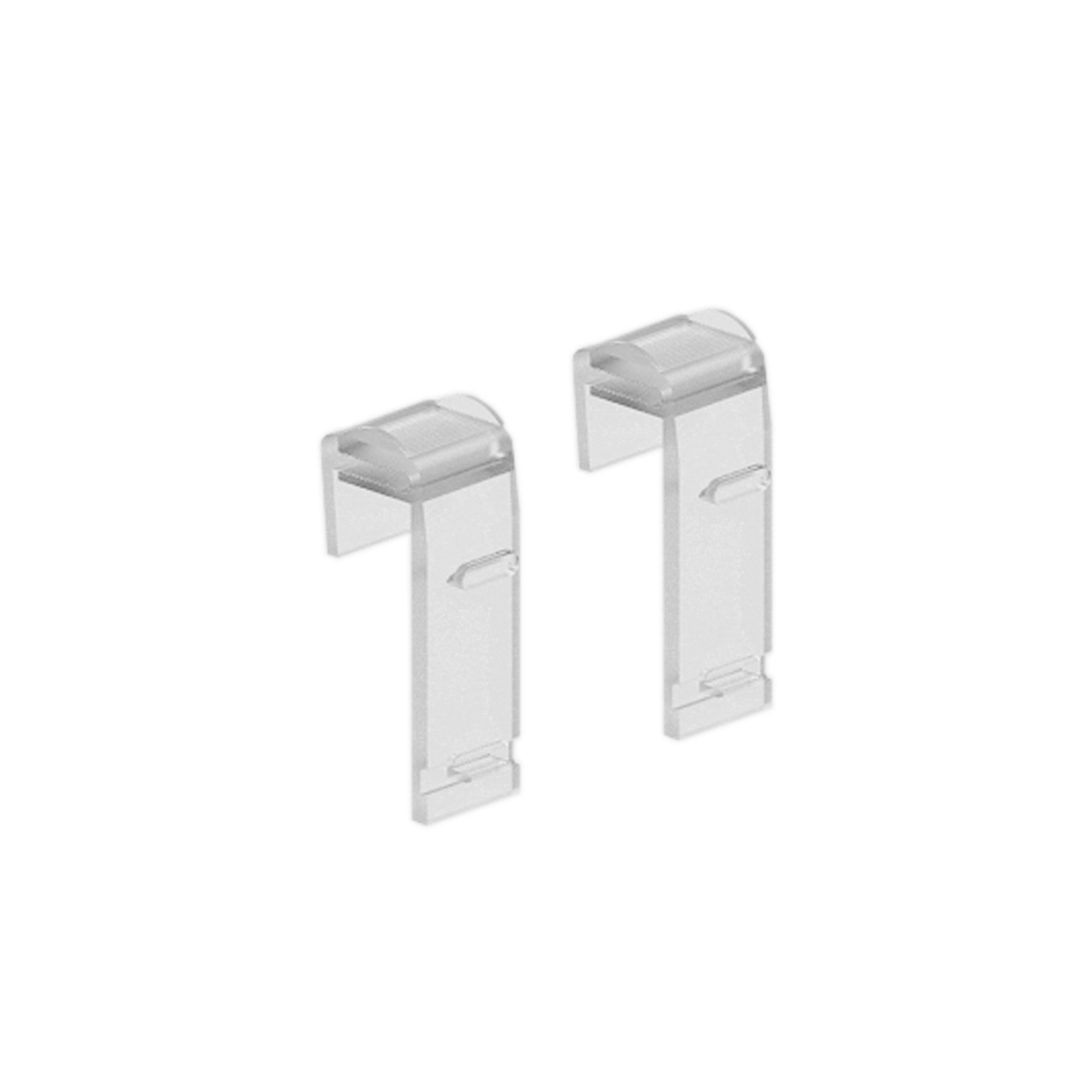 4 Soportes clips para estor enrollable Salsa INSPIRE - 3